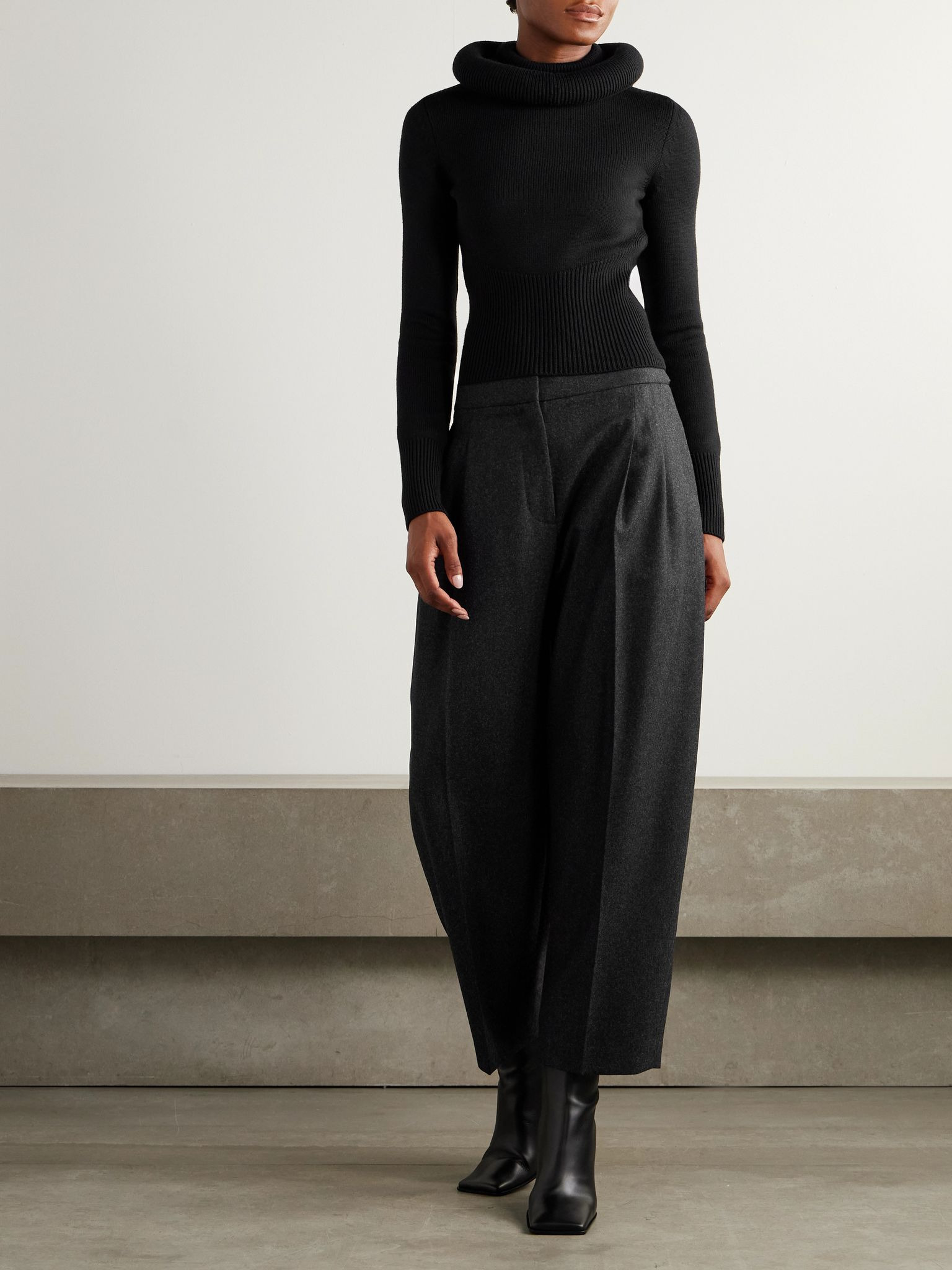 Wool sweater Black - 2