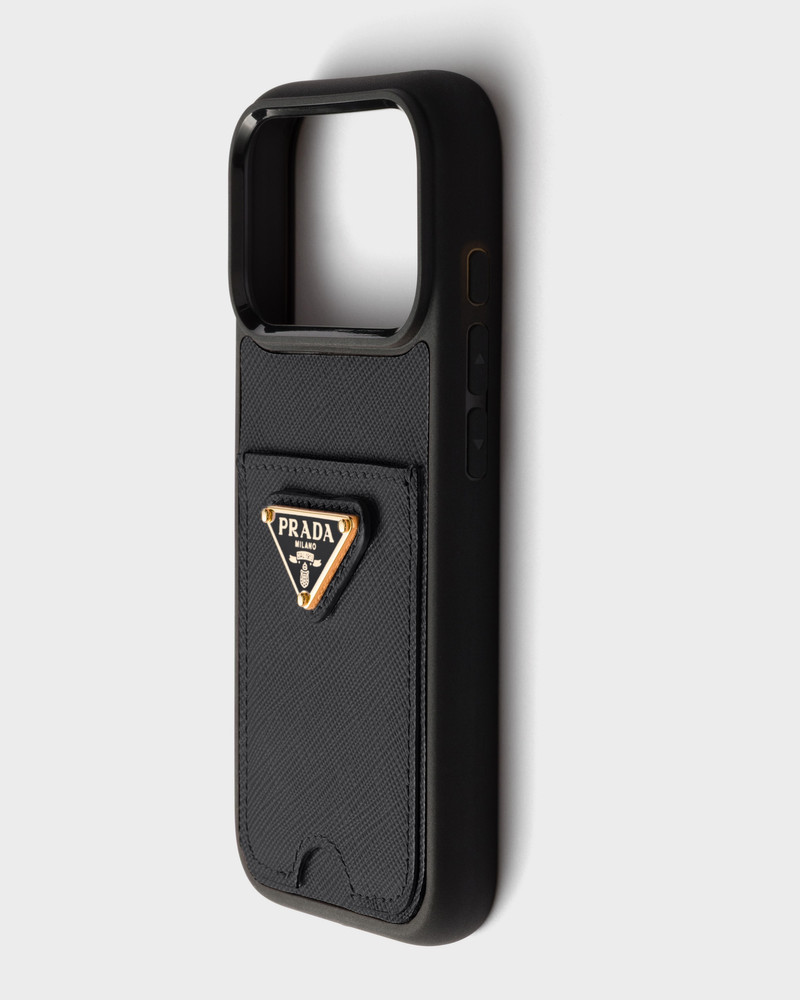 Prada Saffiano leather case for iPhone 17 Pro outlook