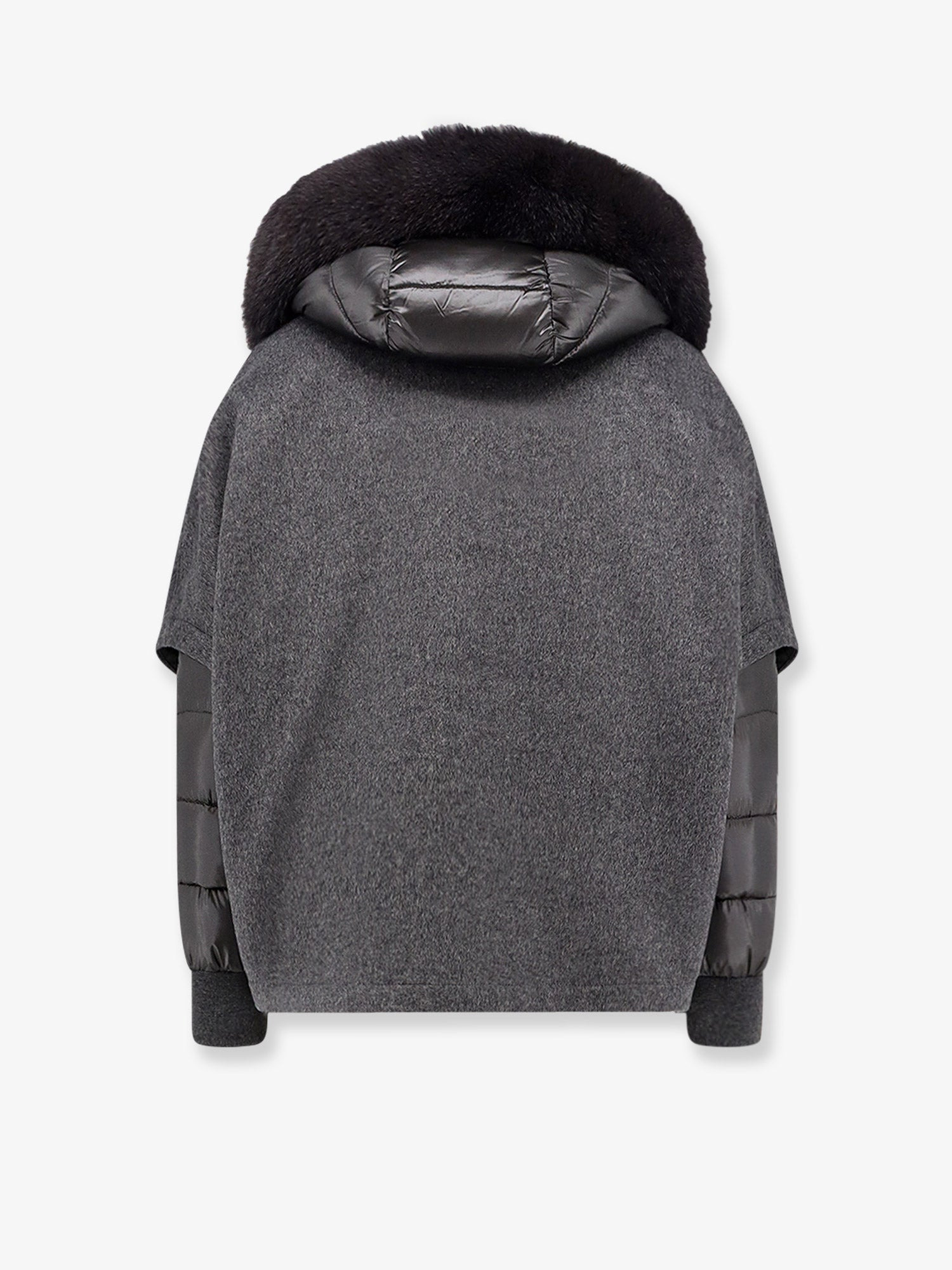 MOORER - Moorer Pegaso-Cwr Sleeveless Wool And Cashmere Coat - 1