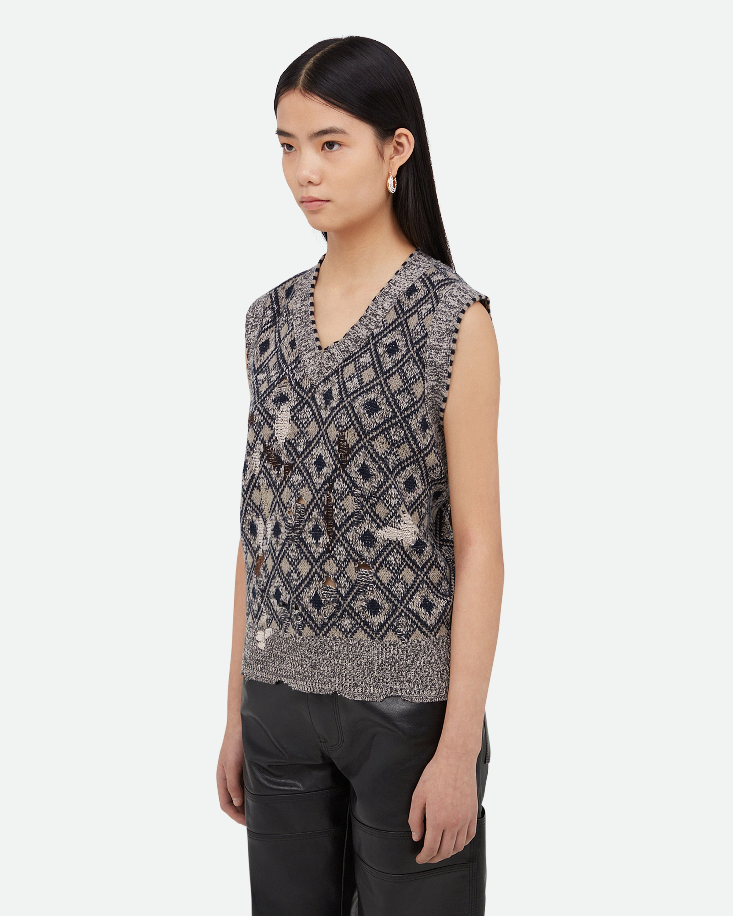 Sibling Knit Vest - 3