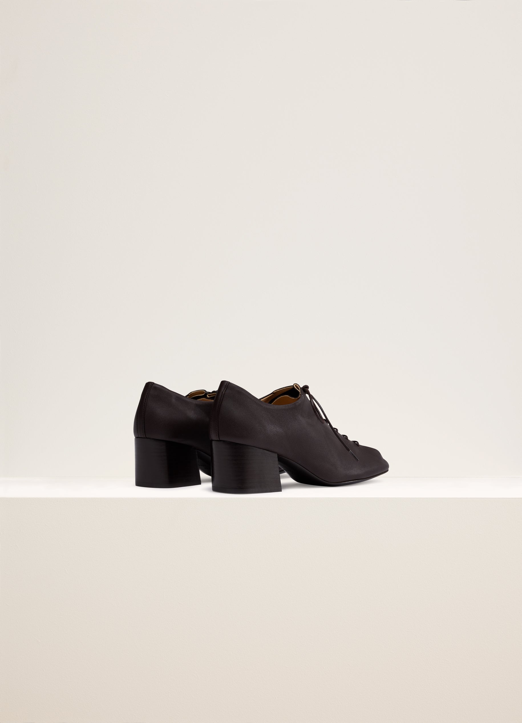 SOURIS CLASSIC DERBIES WITH CUBAN HEELS - 3