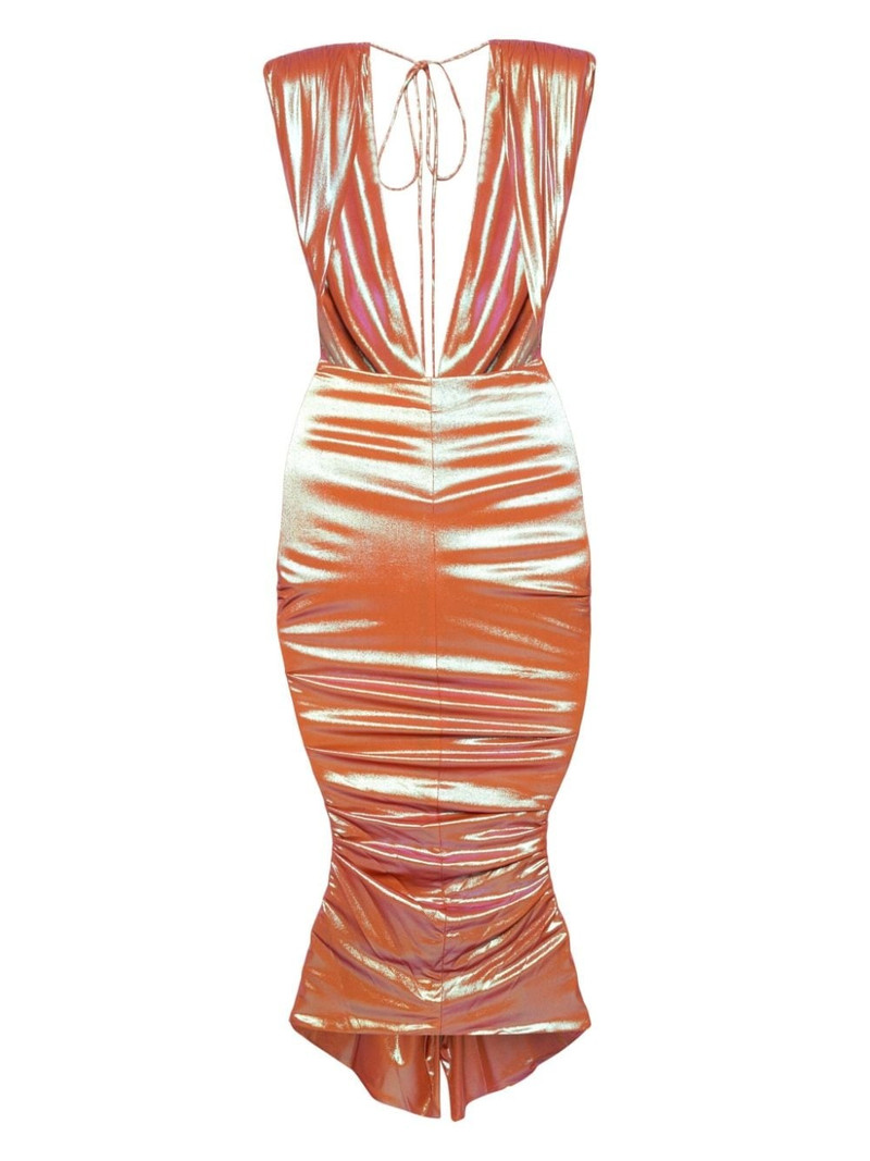 ALEXANDRE VAUTHIER draped-detail dress outlook