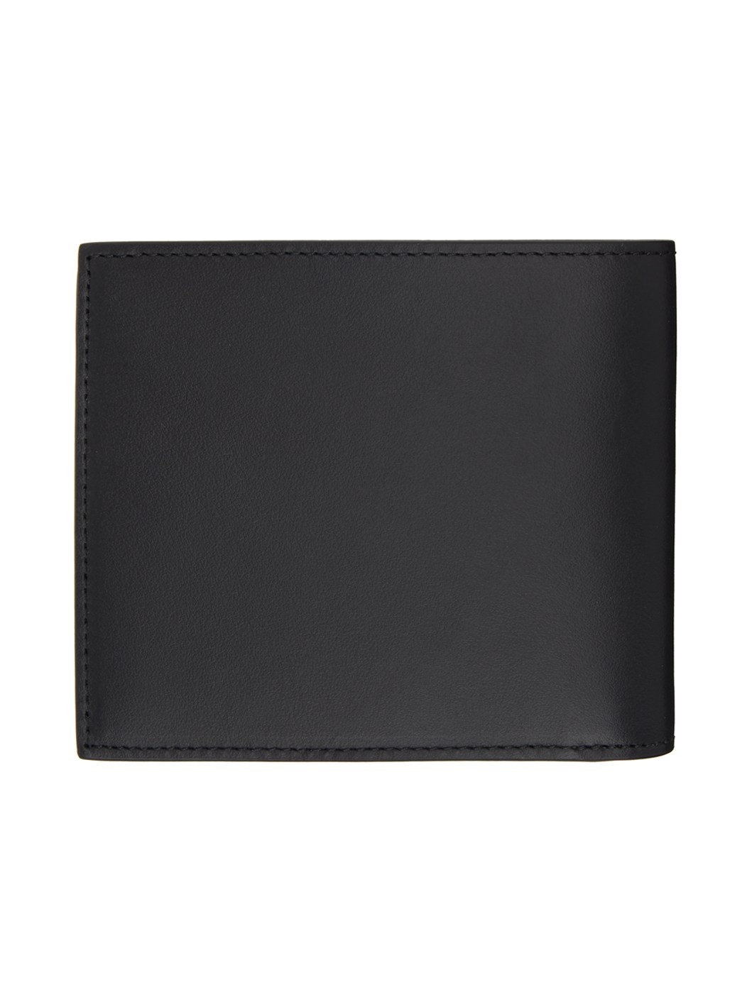 Black Signature Stripe Block Wallet - 2