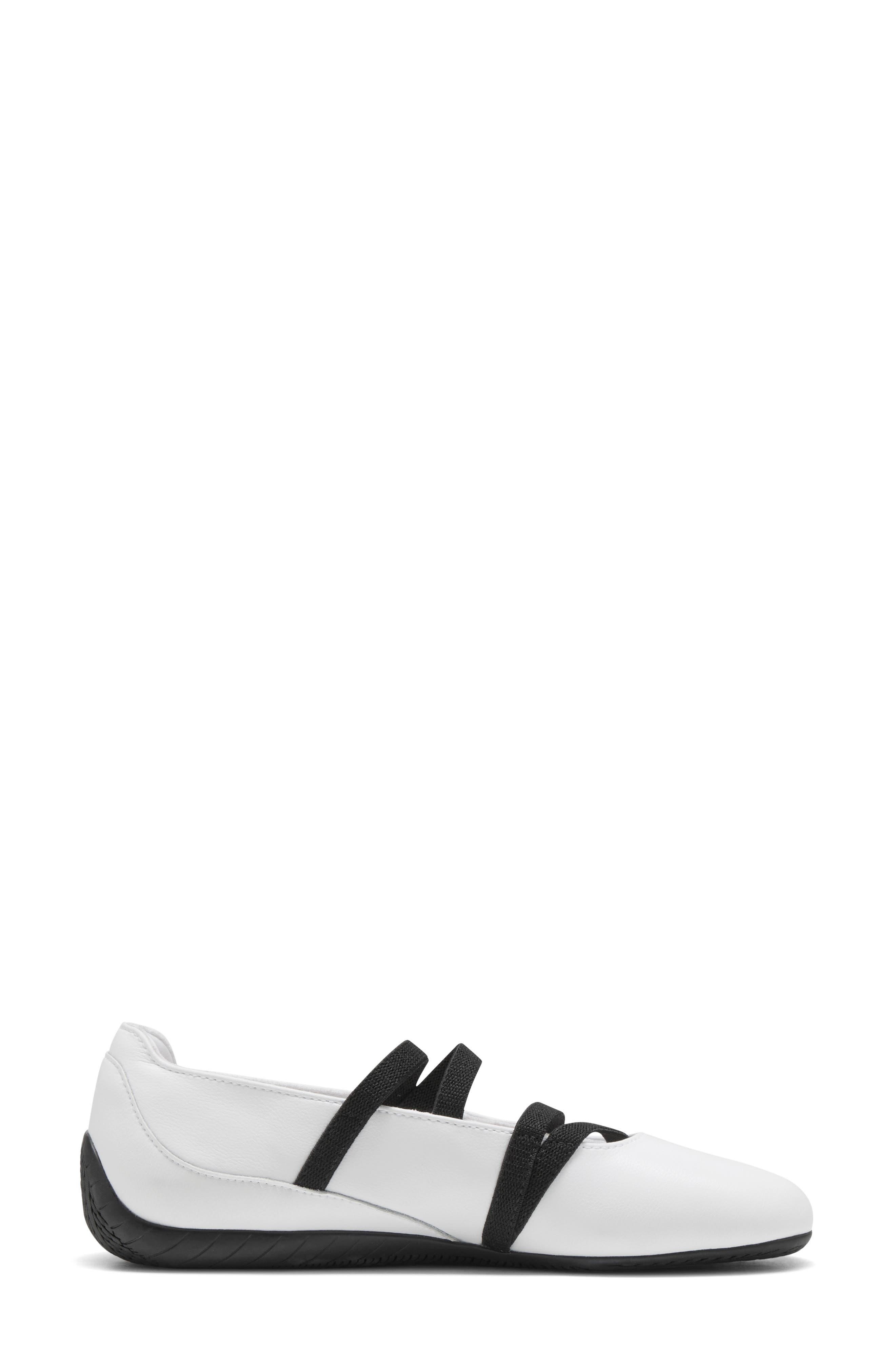 PUMA Speedcat Ballet Sneaker in Puma White/Puma White/Black at Nordstrom - 4