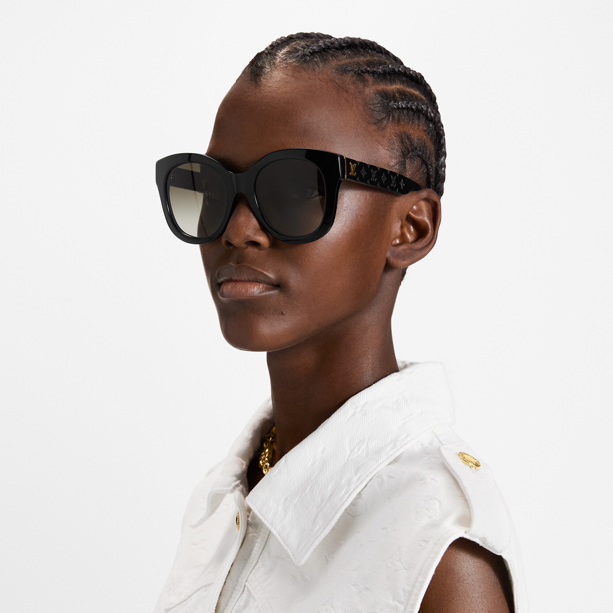 LV Empreinte Light Round Sunglasses - 5