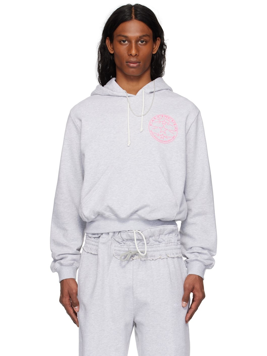 Gray Calcinculo Hoodie - 1
