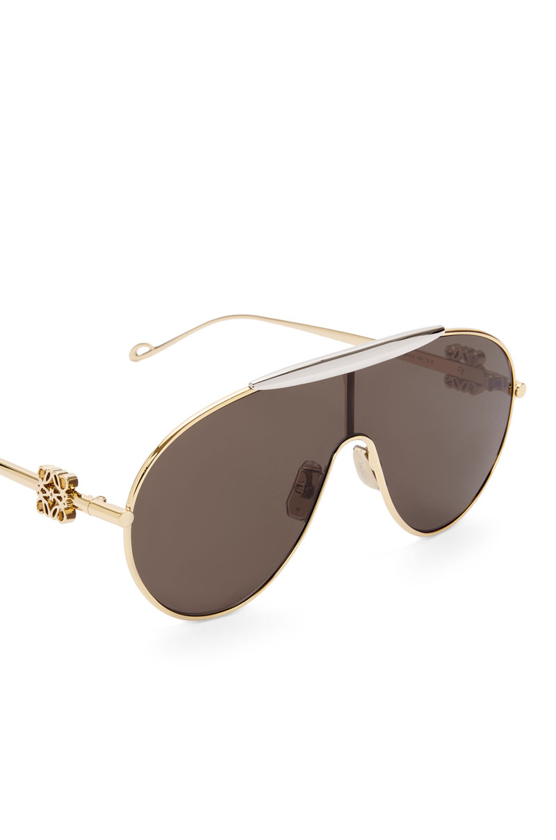 Spoiler aviator mask glasses in metal 5