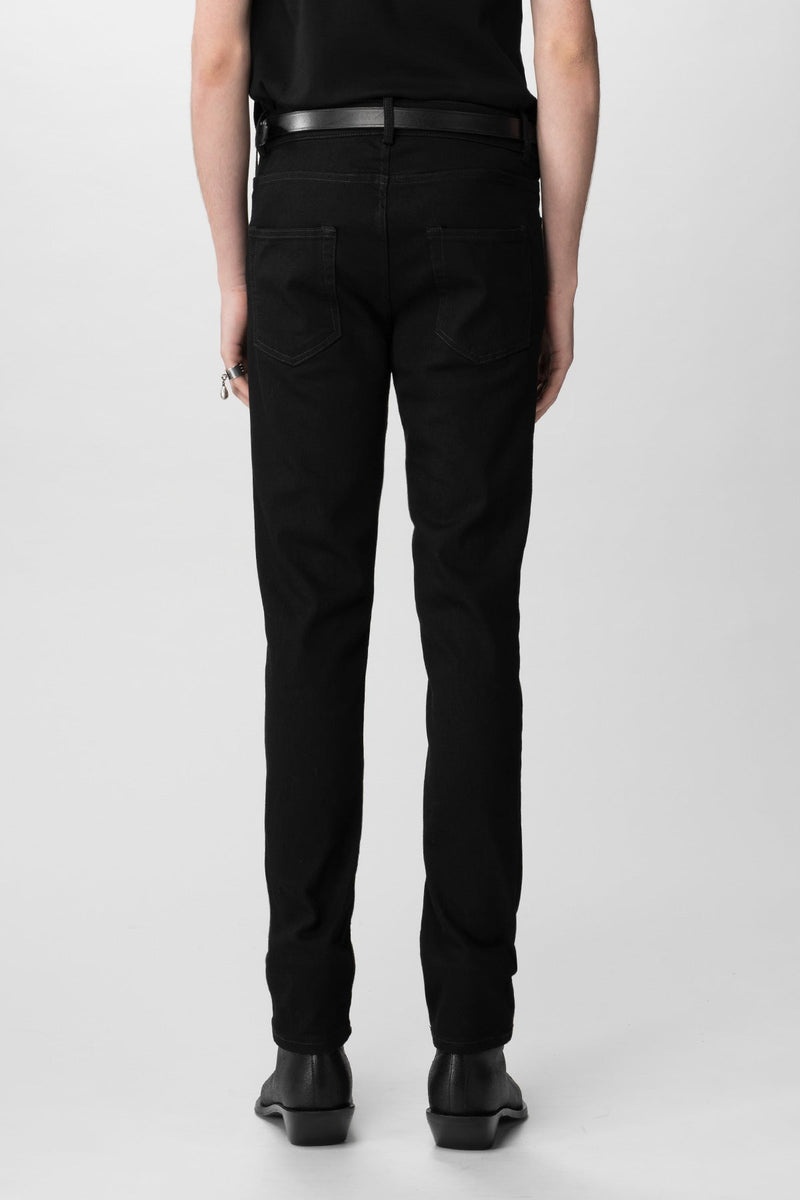 Wout 5 Pockets Comfort Skinny Trousers - 3