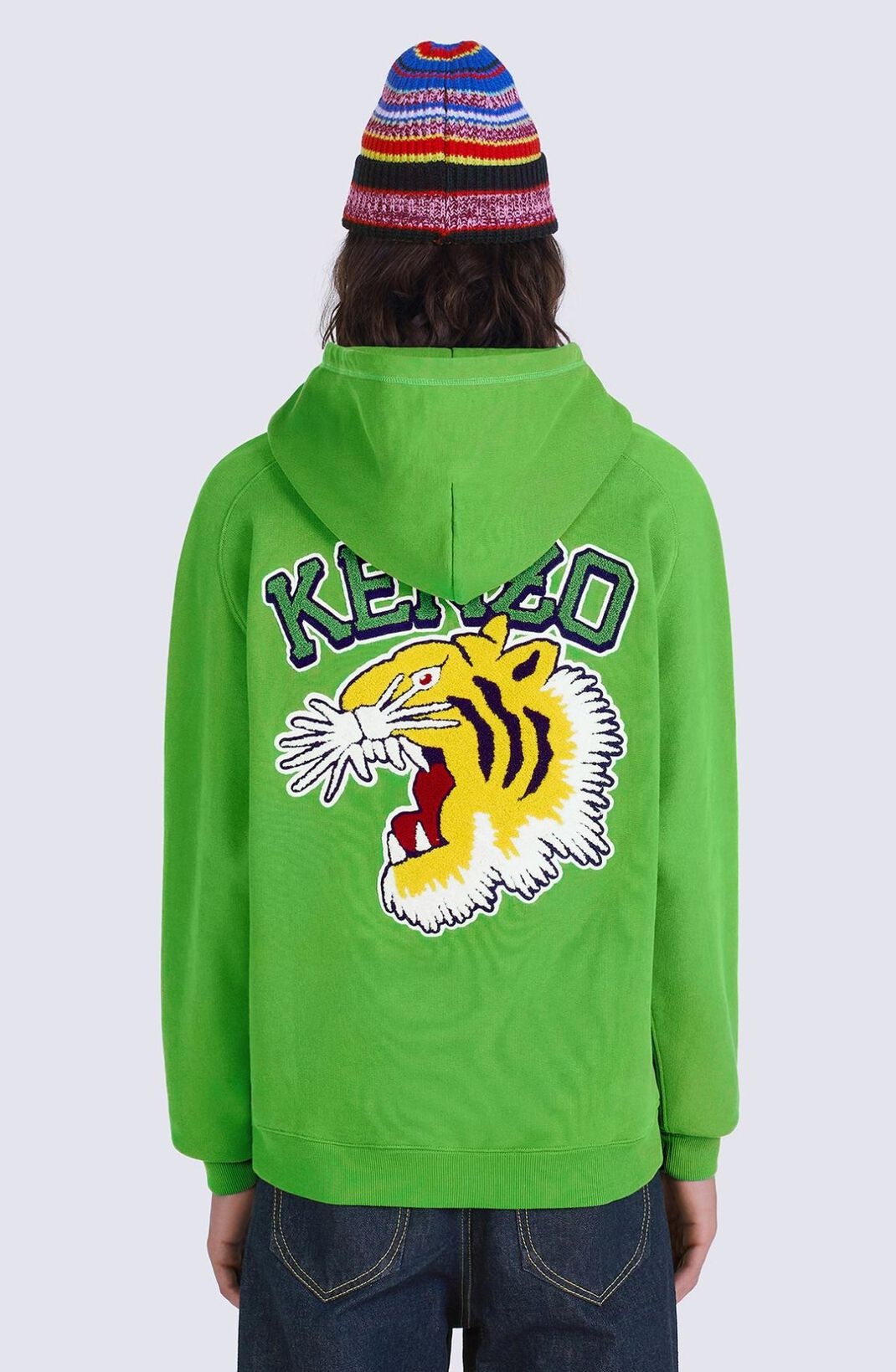 'Tiger Varsity' oversized hoodie - 6