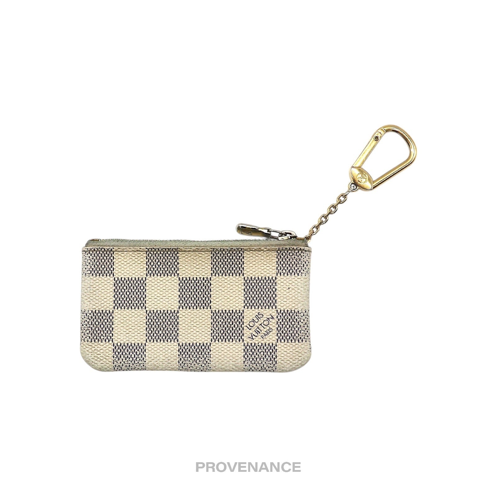 Louis Vuitton Key Pouch Cles - Damier Azur - 4