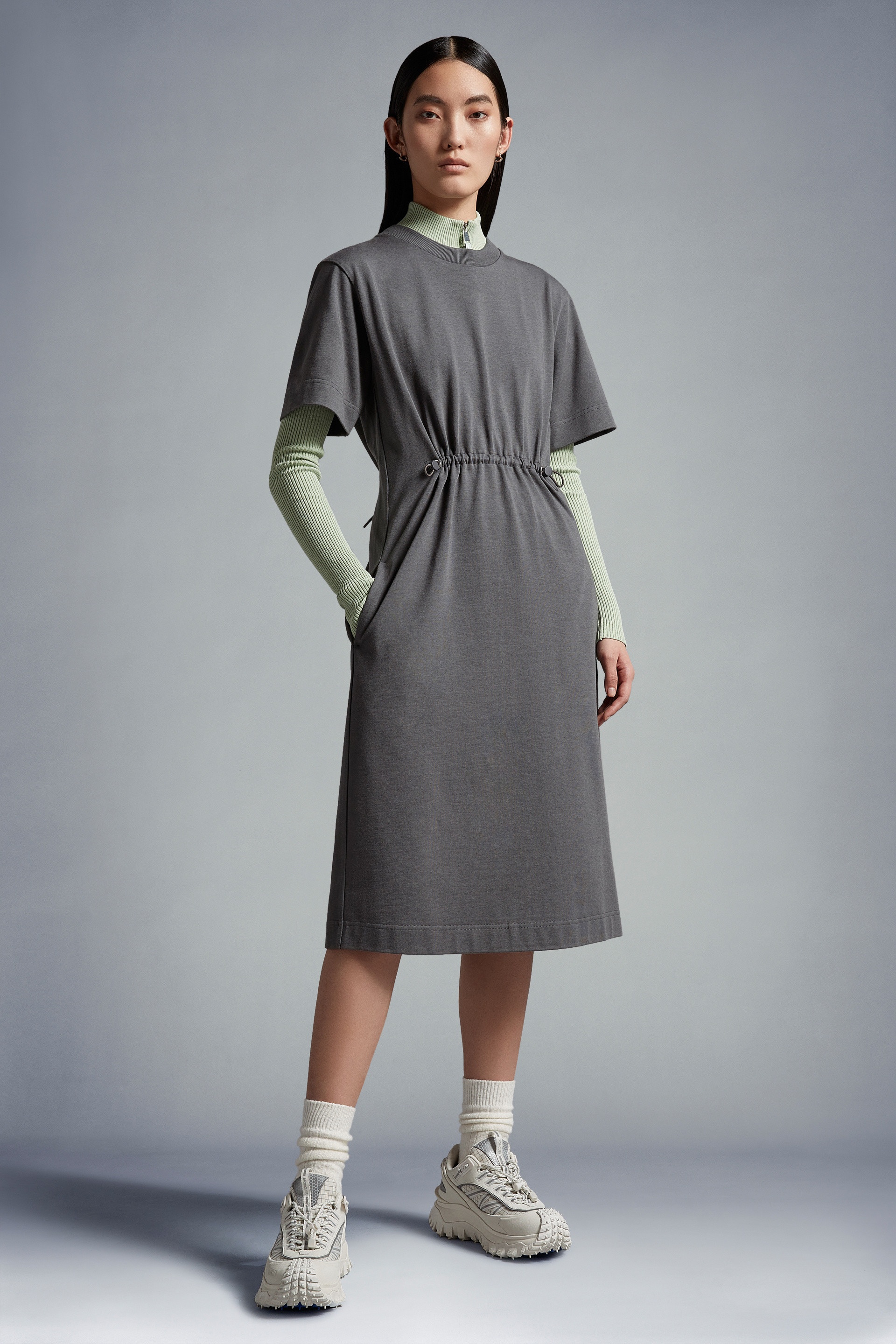 Jersey Midi Dress - 3