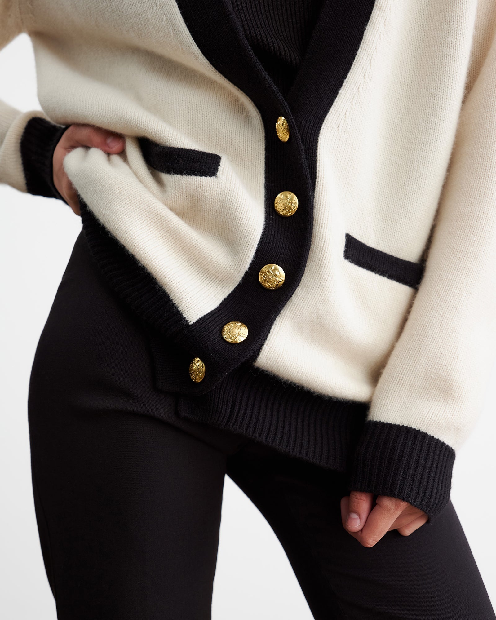 Neshat Cashmere Cardigan - 3