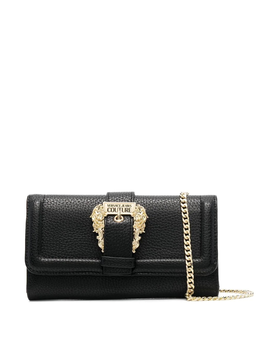 logo-embellished chain purse - 1