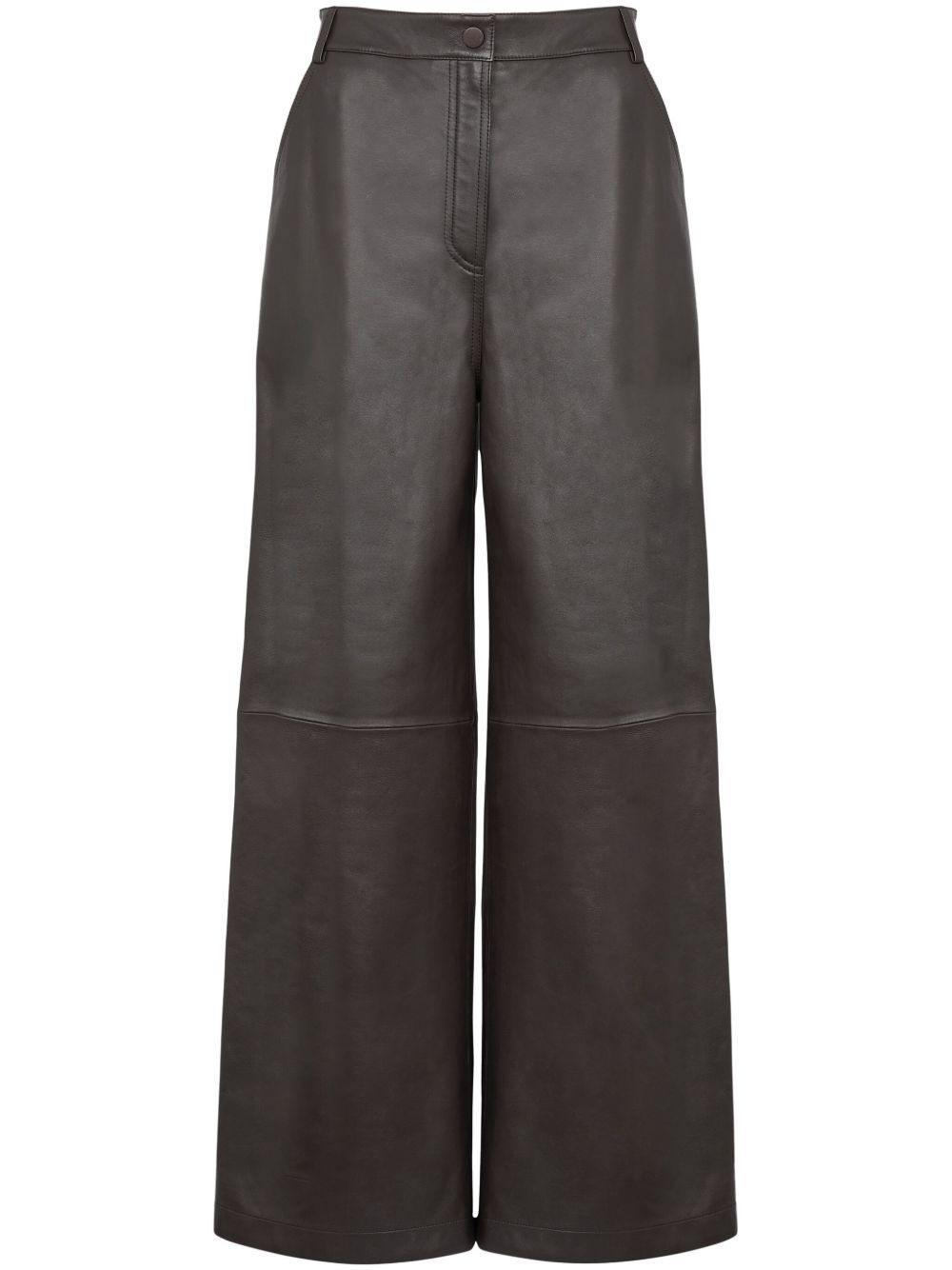 leather trousers - 1