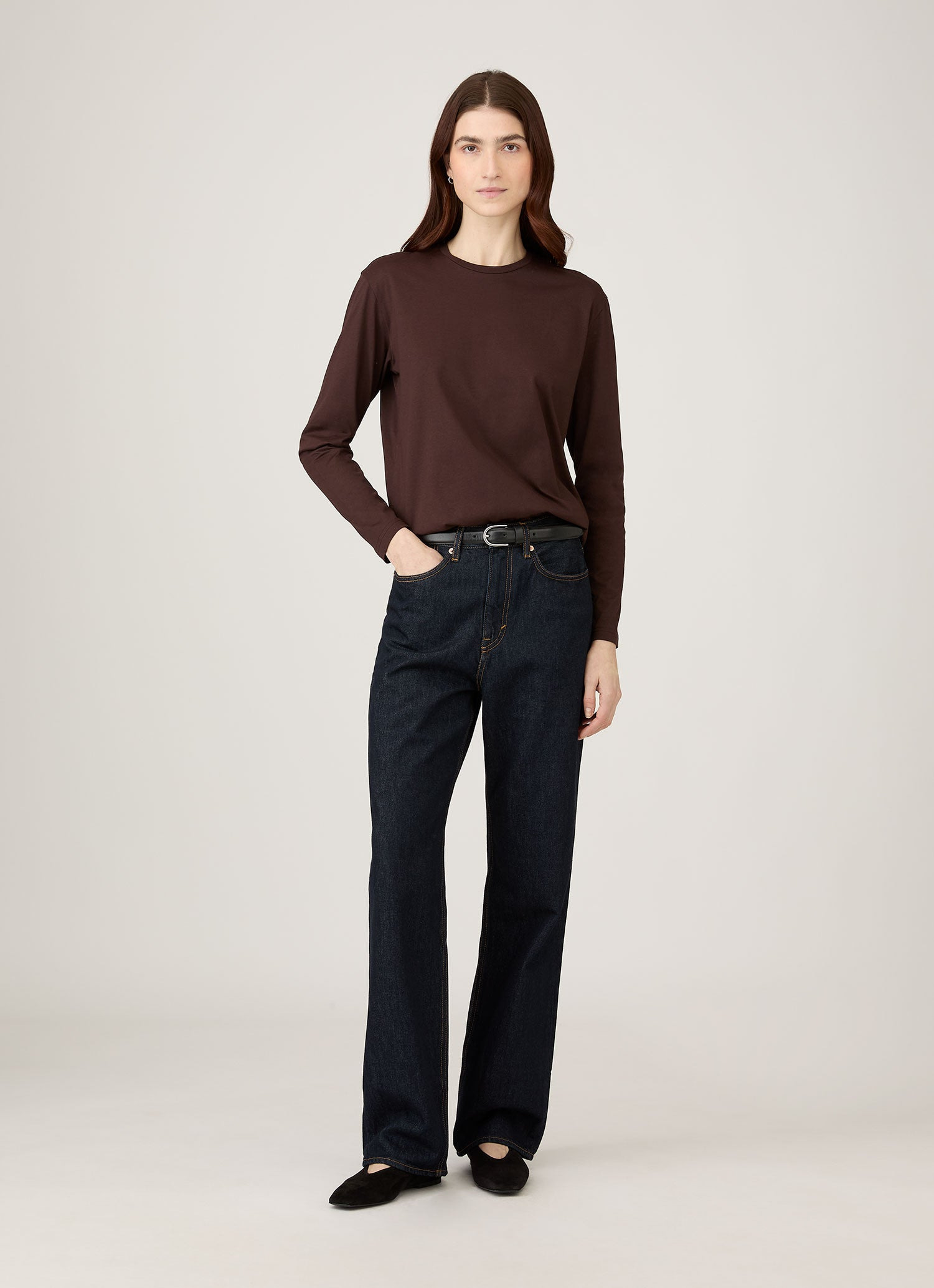 Long Sleeve Boy Fit T‑shirt - 2