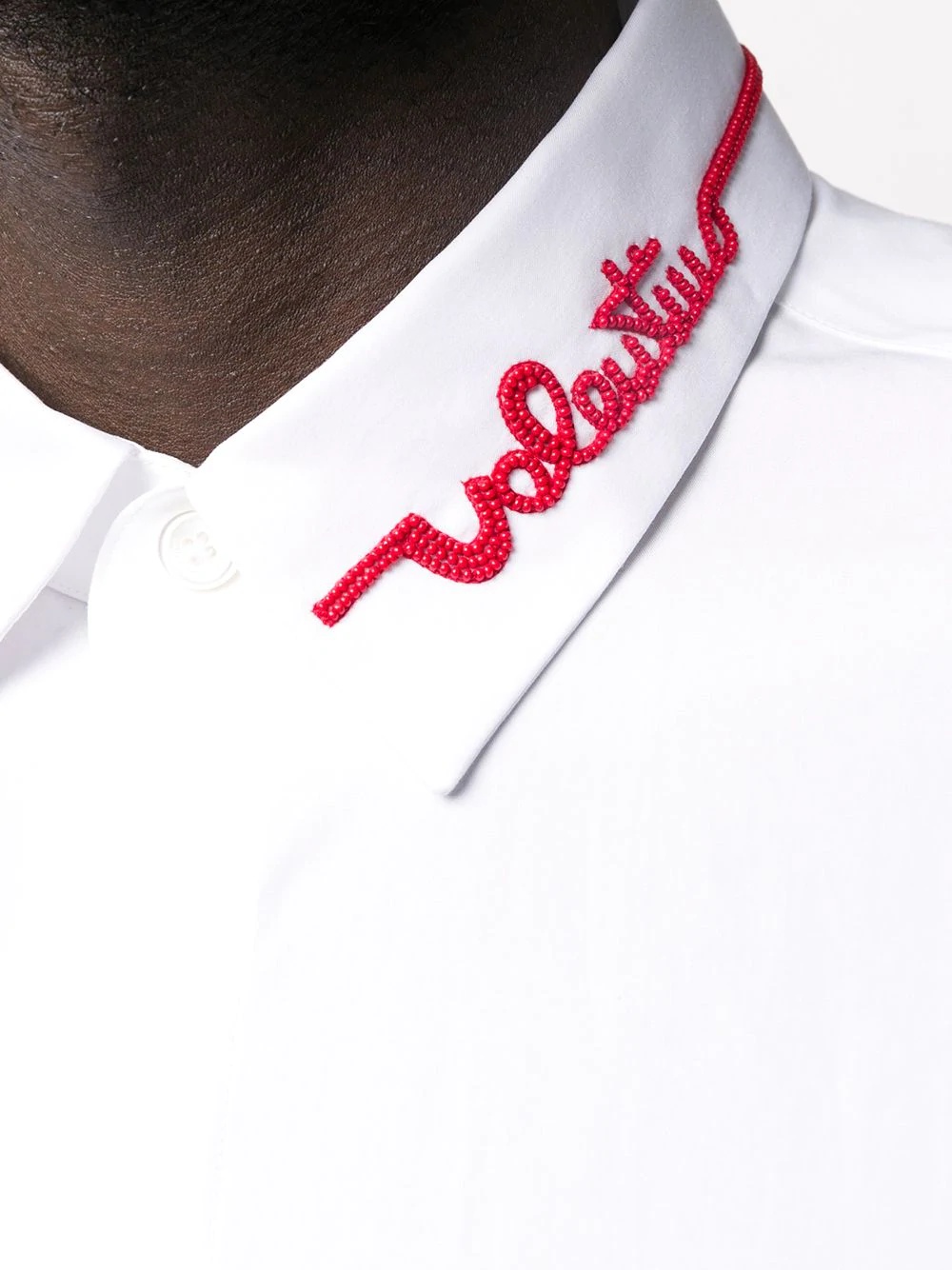 logo collar shirt - 5