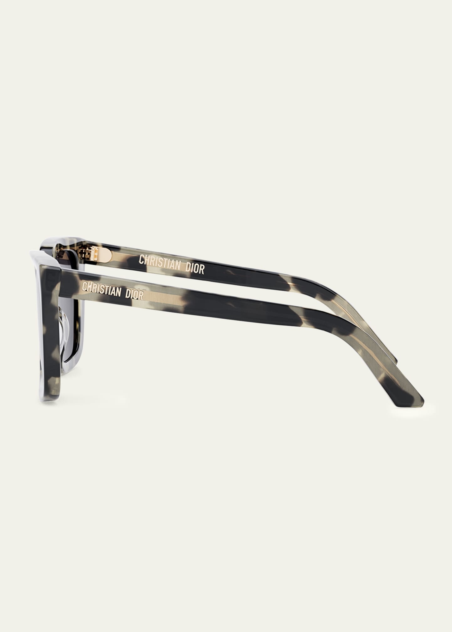 Beveled Square Acetate Sunglasses - 2