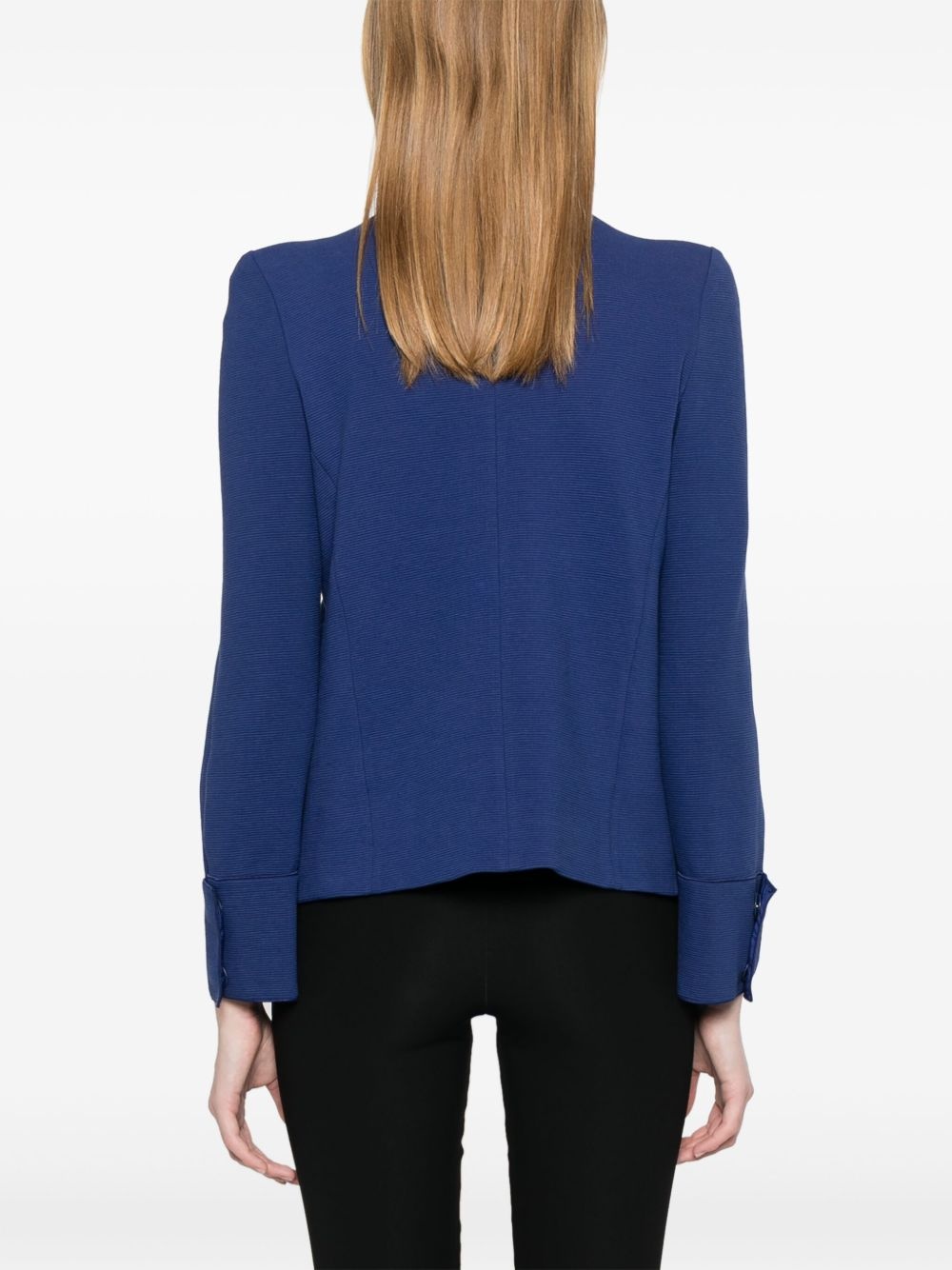 Ottoman-jersey jacket - 4