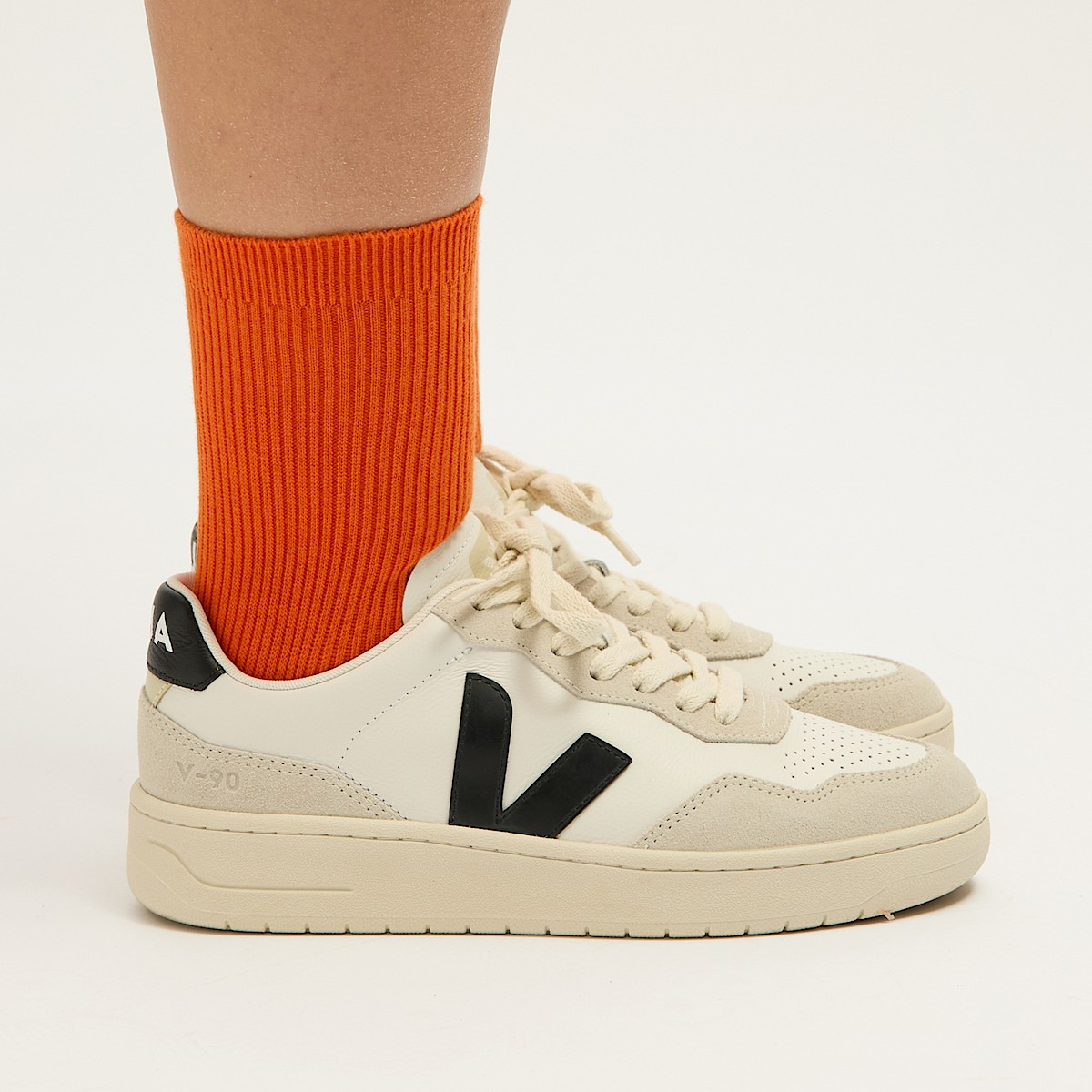 EVERYDAY SOCKS COTTON JAFFA ORANGE - 3