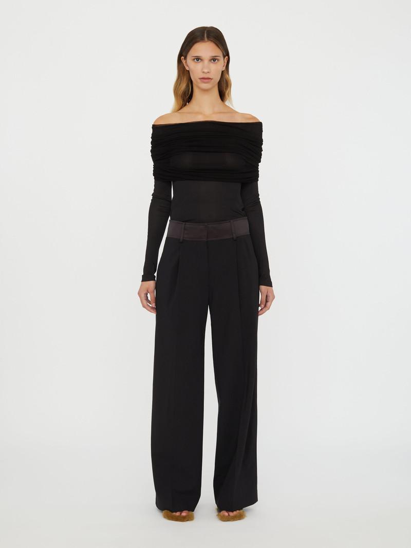 CHRISTOPHER ESBER Sonora Veiled Long Sleeve Top outlook