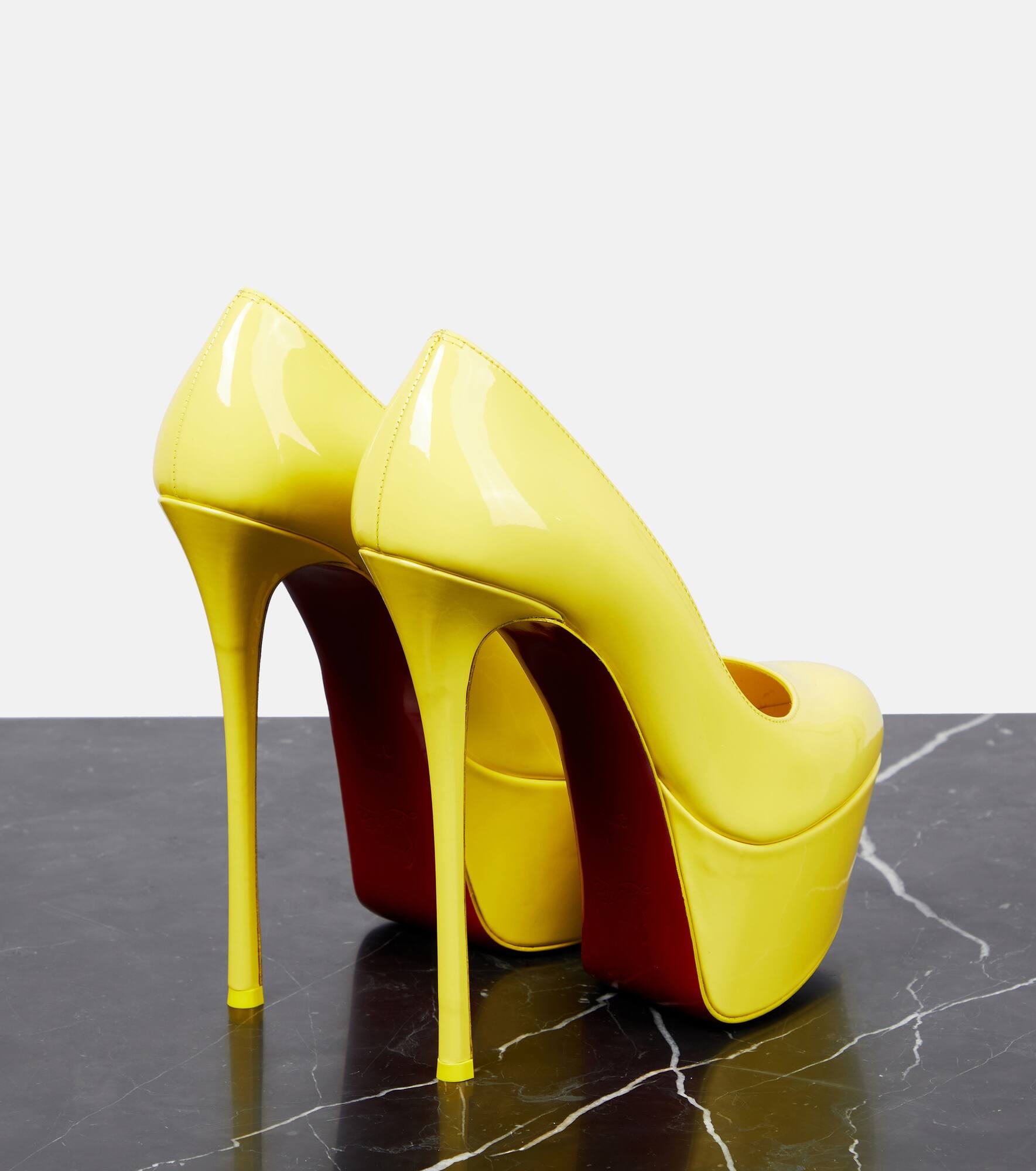 Dolly Alta patent leather platform pumps - 3