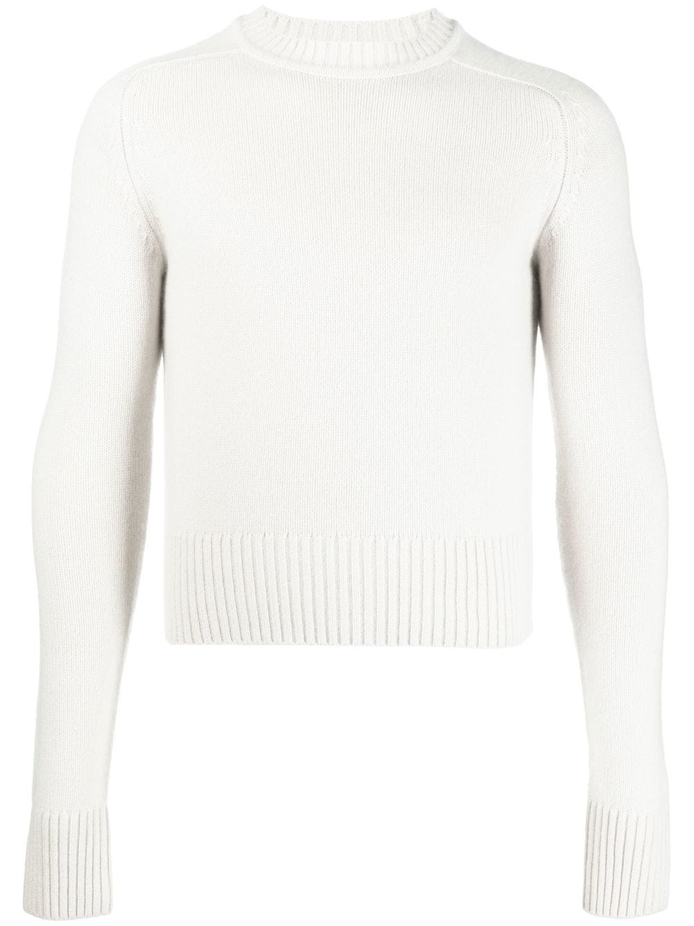 crew-neck cashmere jumper - 1