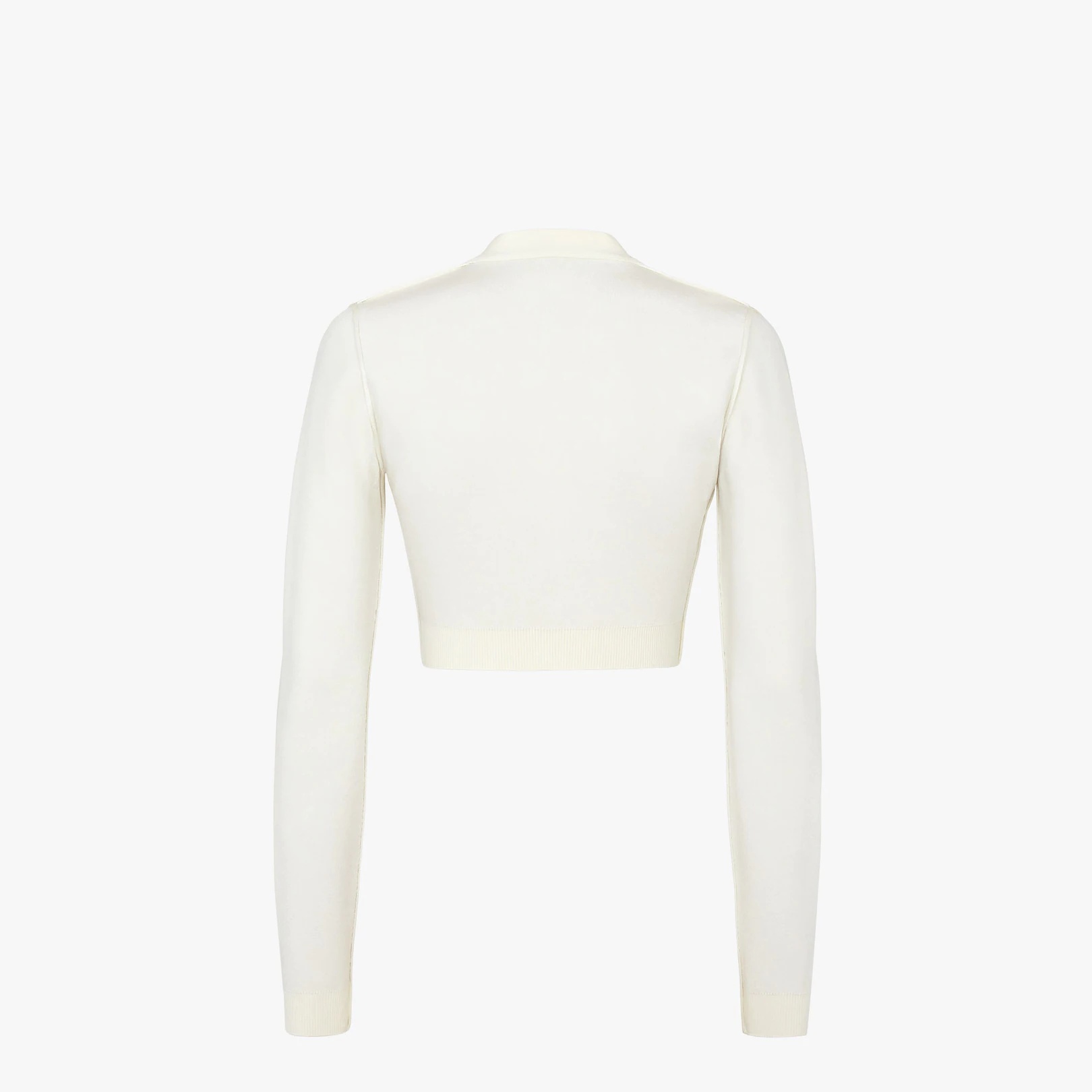 White viscose cardigan - 2