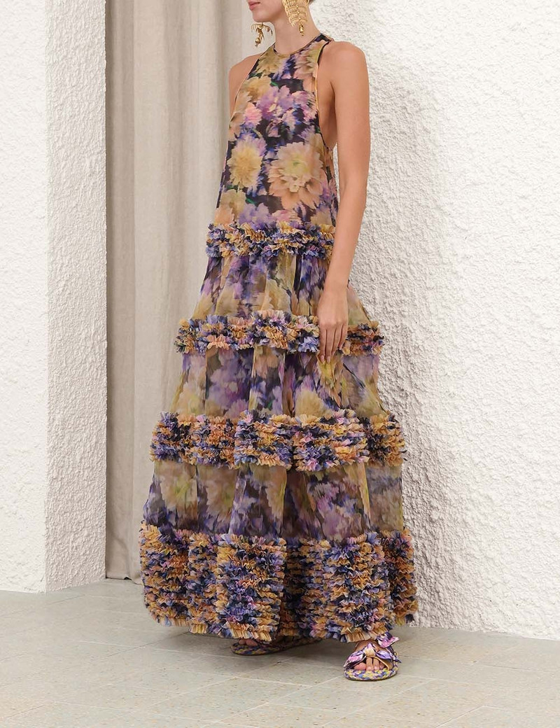 LUNA RUFFLE MAXI DRESS 3