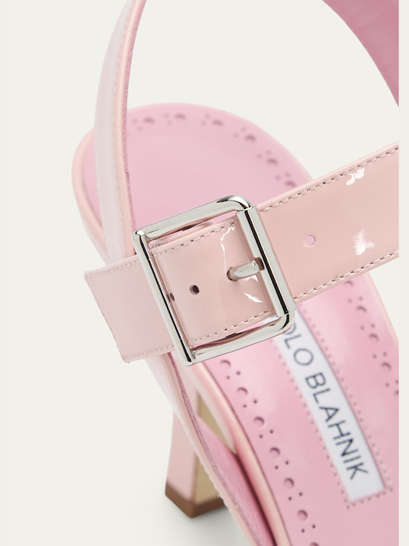 90mm Sakapla Patent Leather Sandals 3