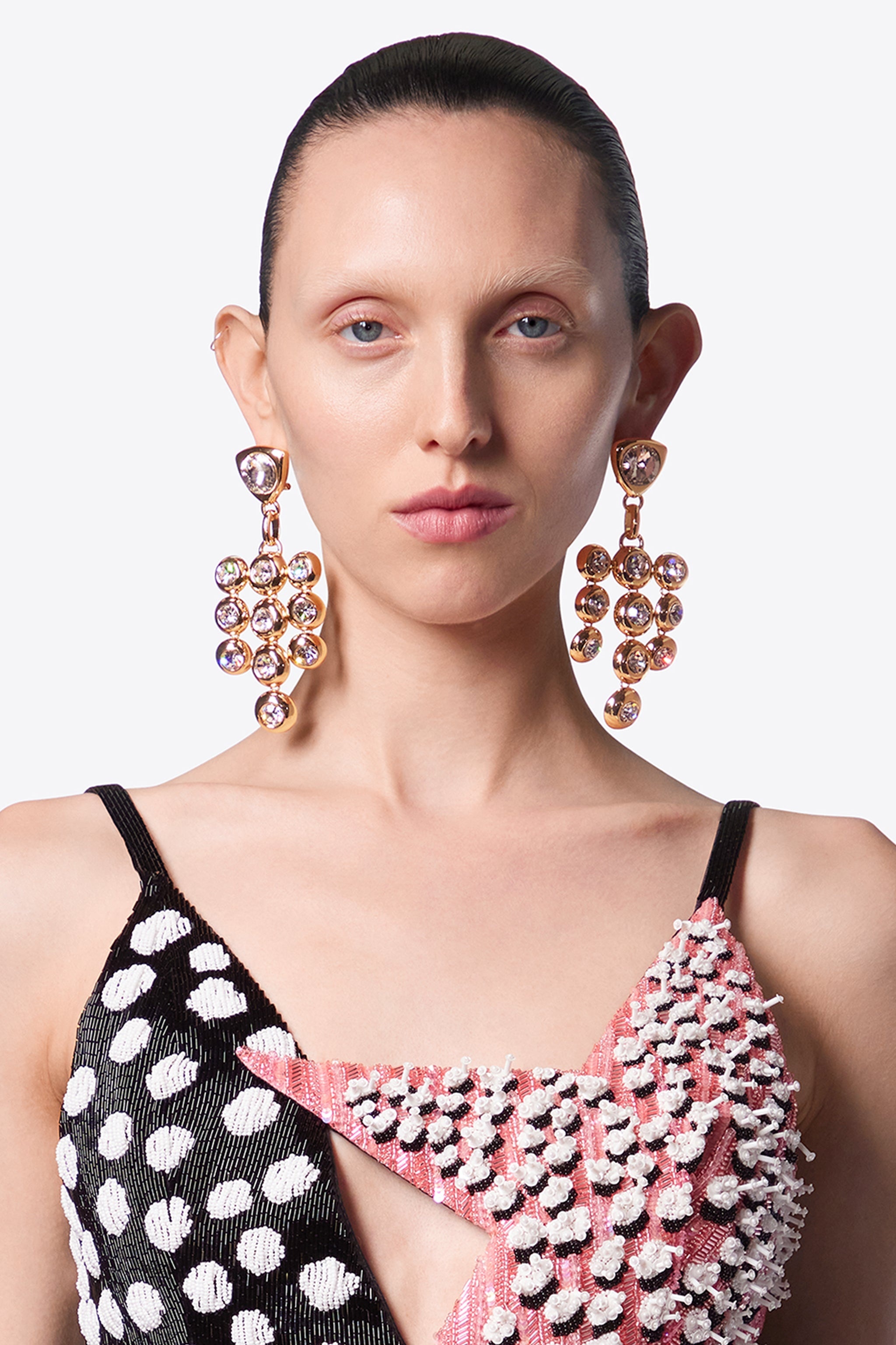 CRYSTAL CHANDELIER EARRINGS - 2