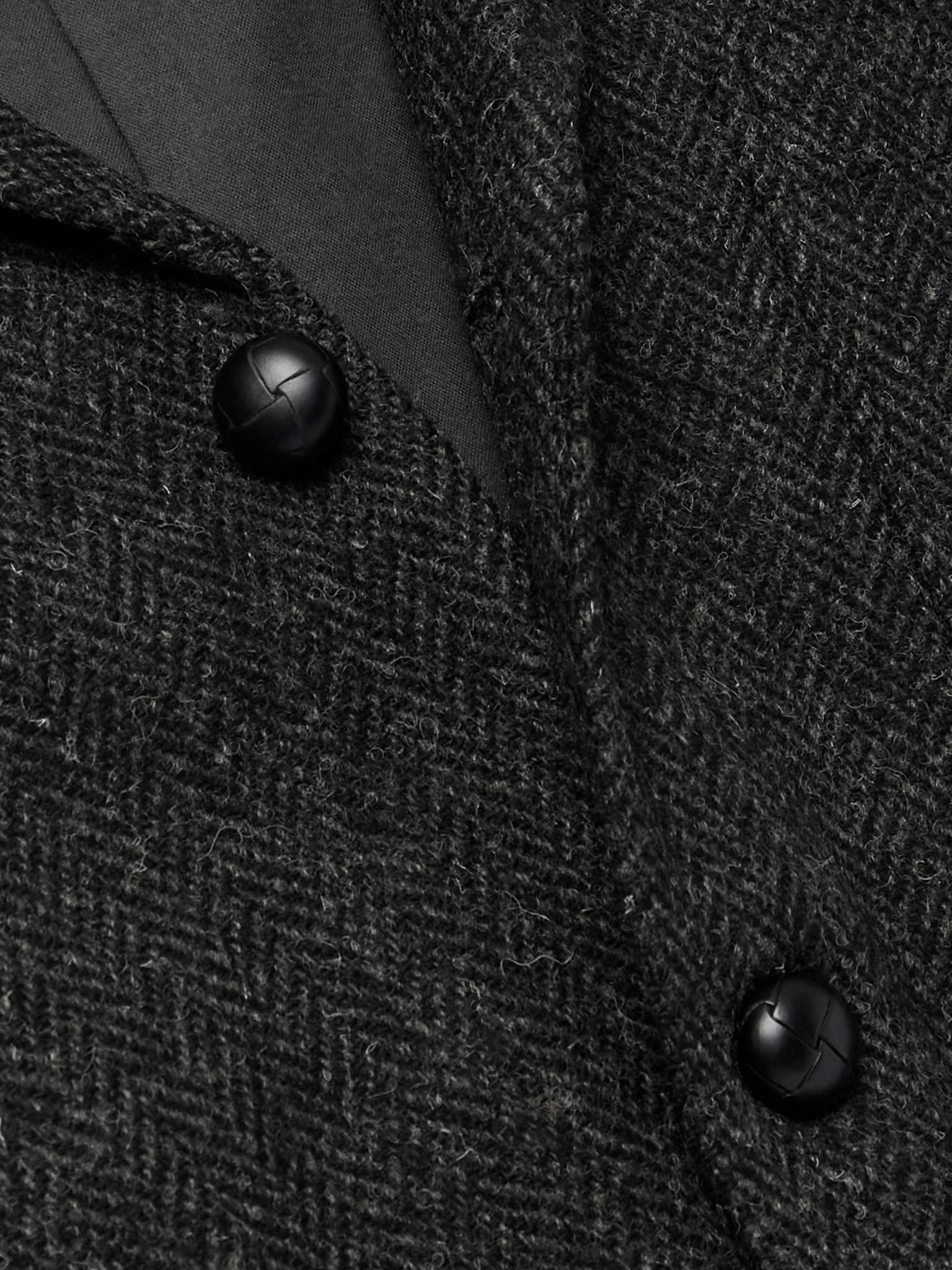 Herringbone Wool Harris Tweed Blazer - 3