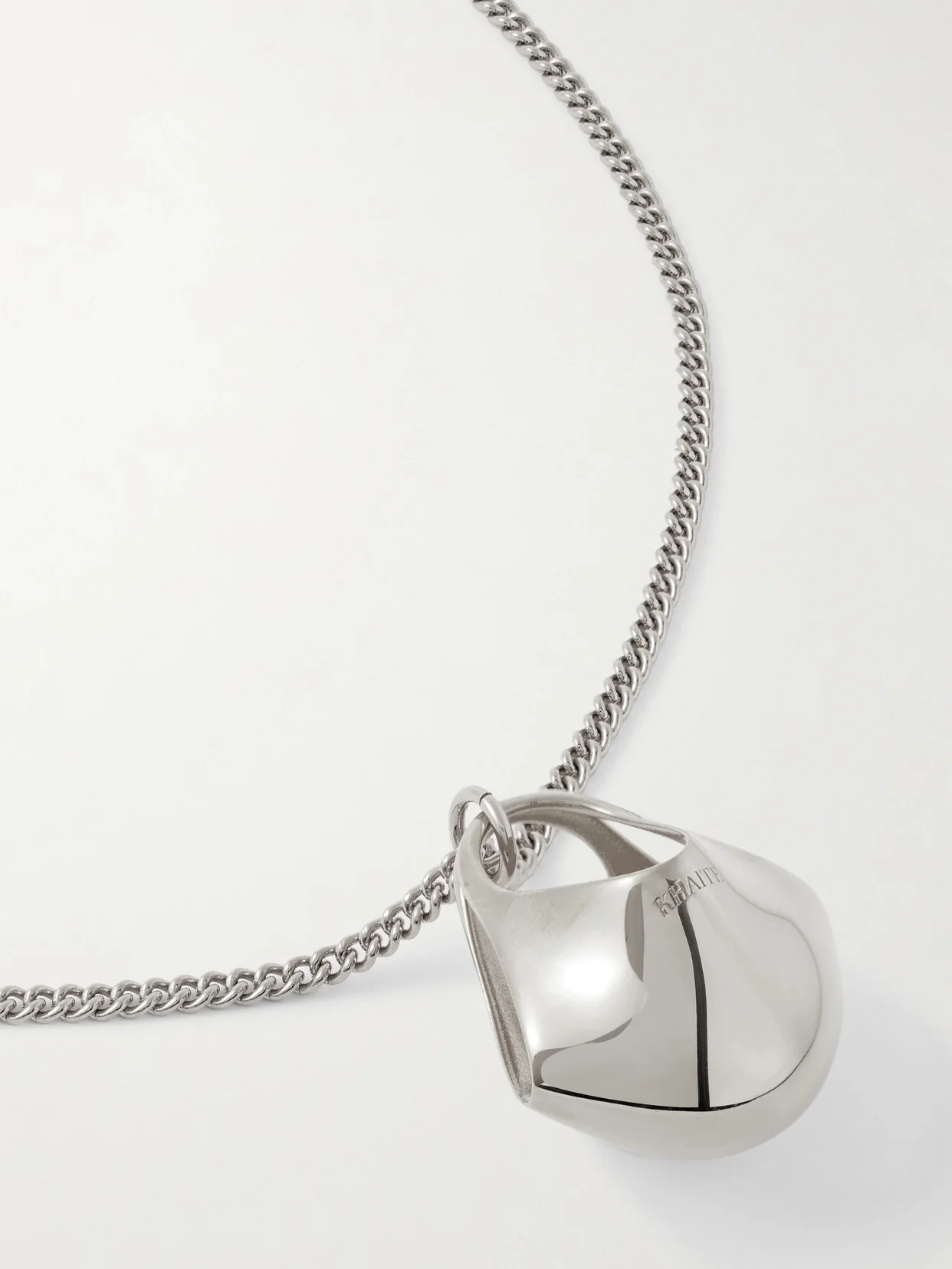 Lotus Small Silver-tone Necklace - 1