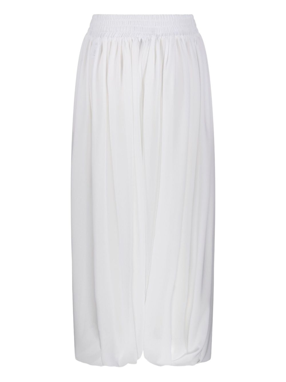 pleated palazzo trousers - 2
