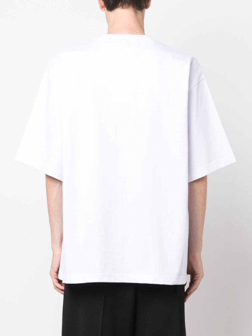 logo-print cotton T-shirt - 4