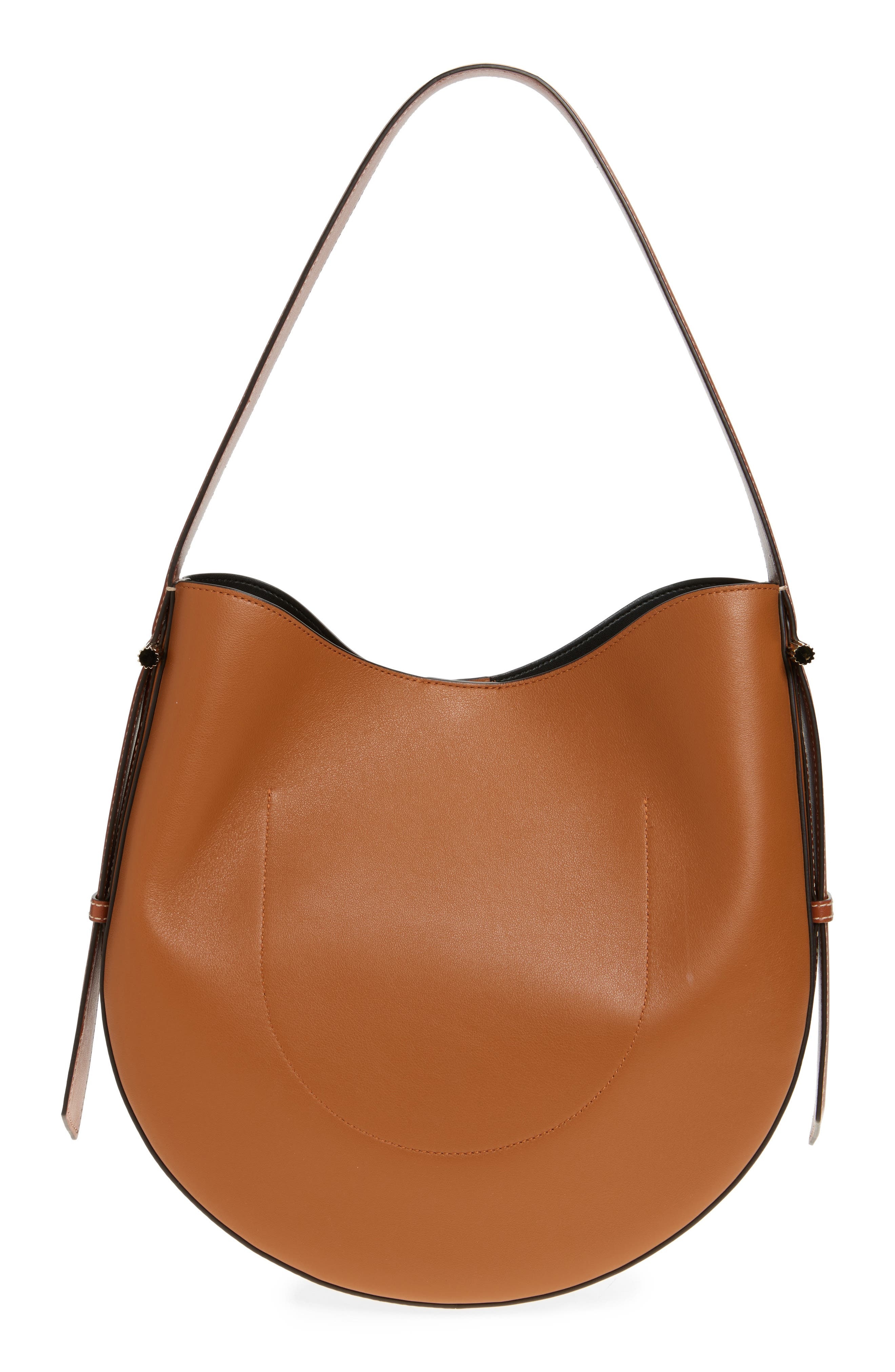Victoria Beckham Dia Leather Hobo Bag in Light Tan at Nordstrom - 3