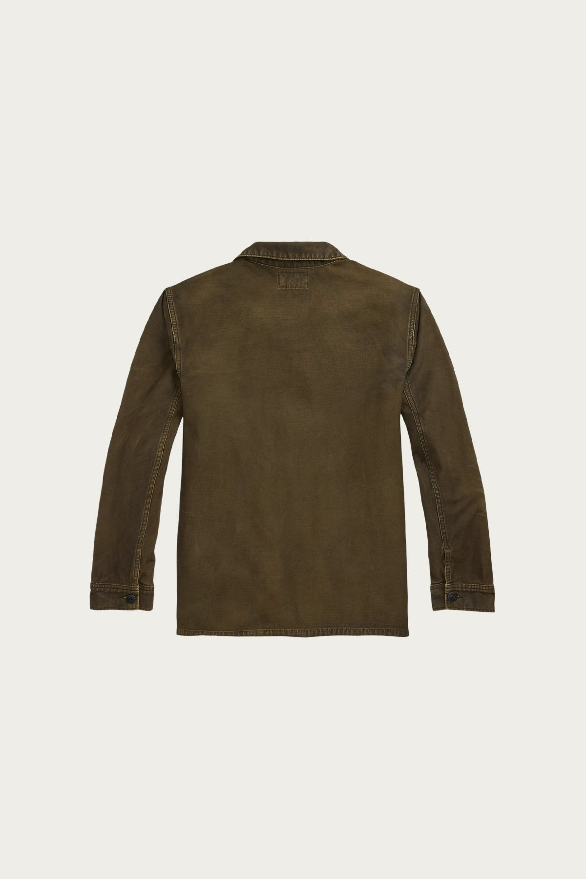 Reverse-Sateen Overshirt - Washed Brown - 2