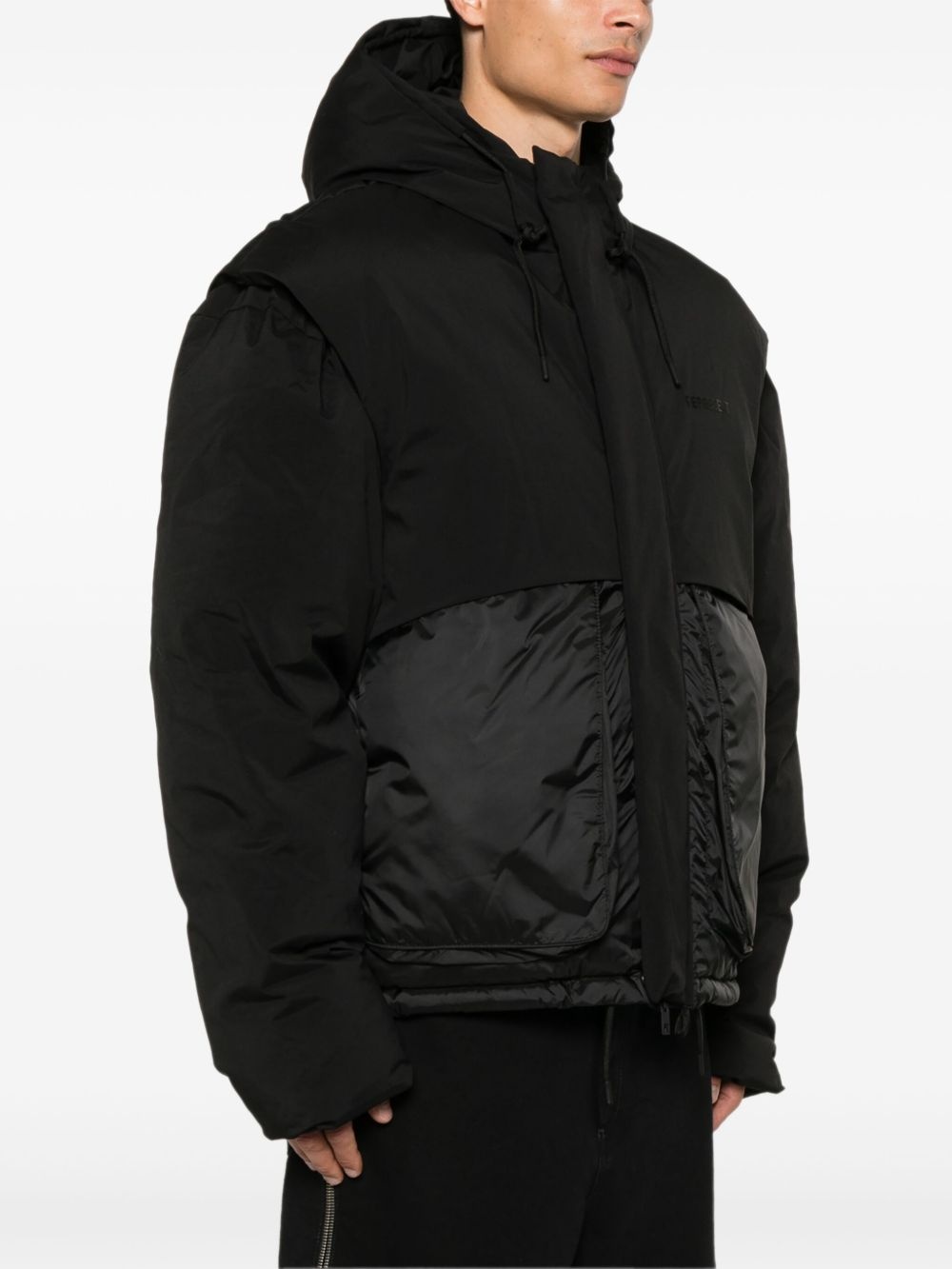 hooded puffer jacket - 3