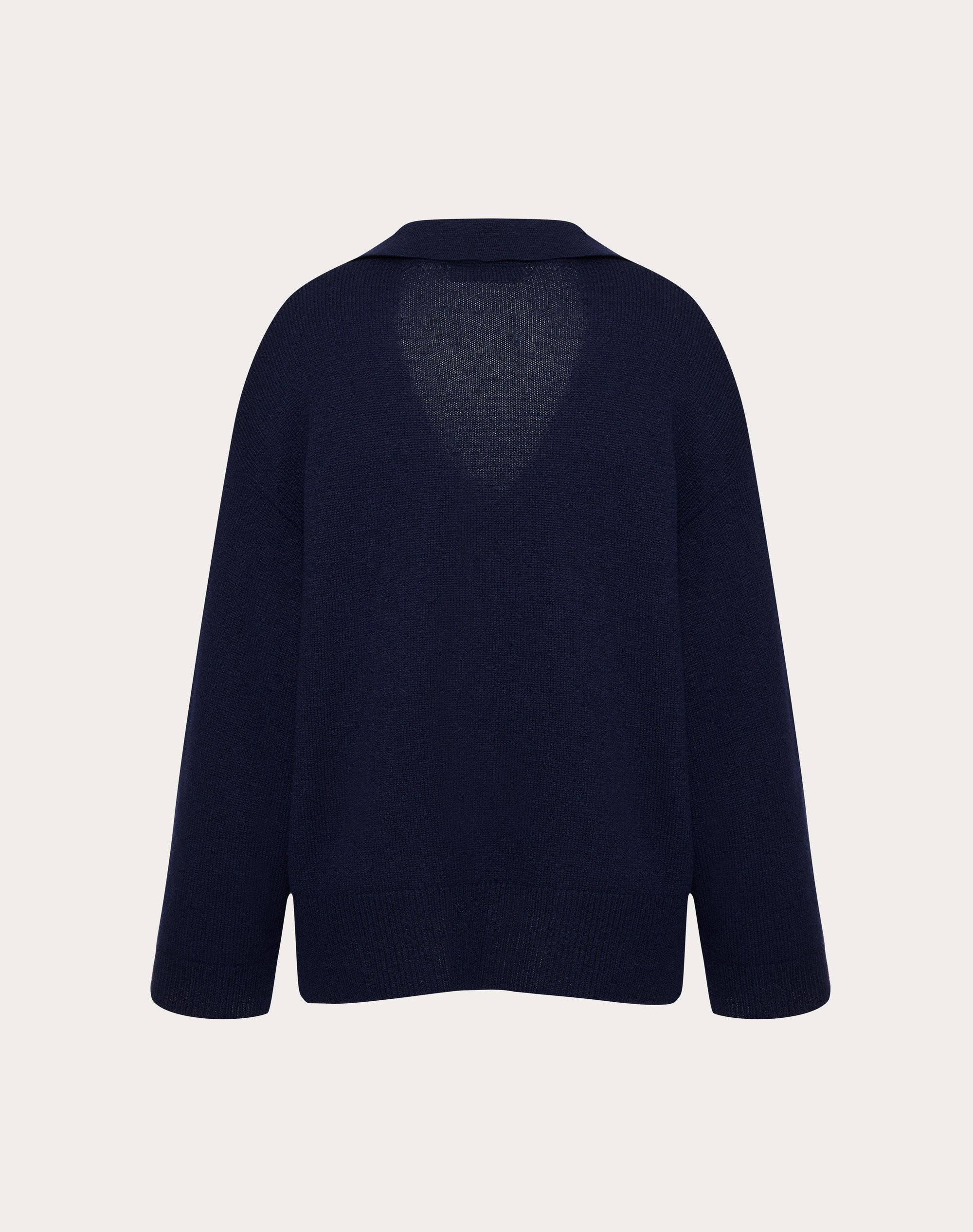 V GOLD CASHMERE JUMPER - 2