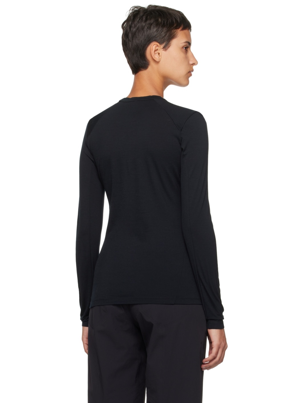 Black Frame Long Sleeve T-Shirt - 3