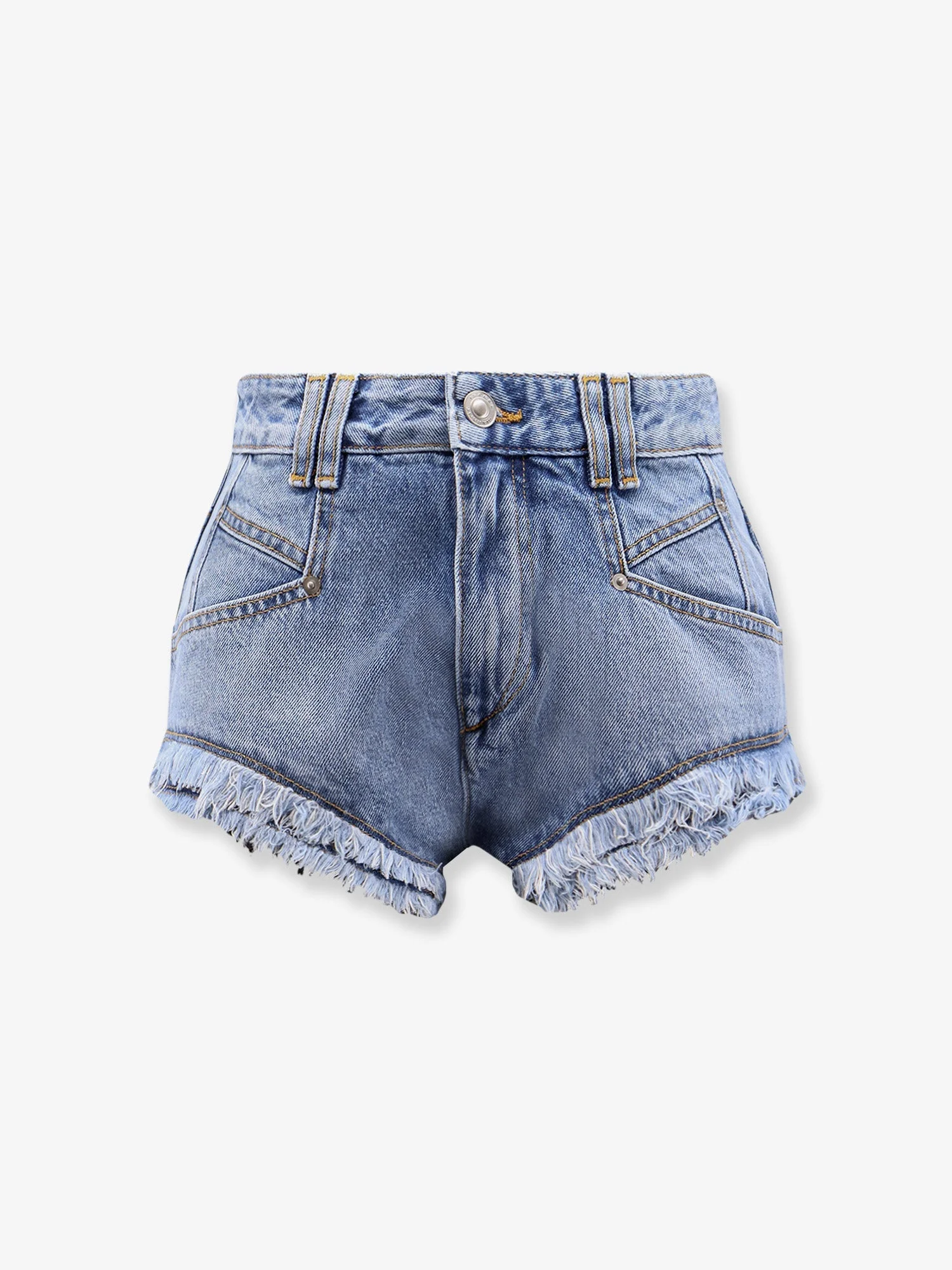 Isabel Marant Eneidala Denim Shorts - 1