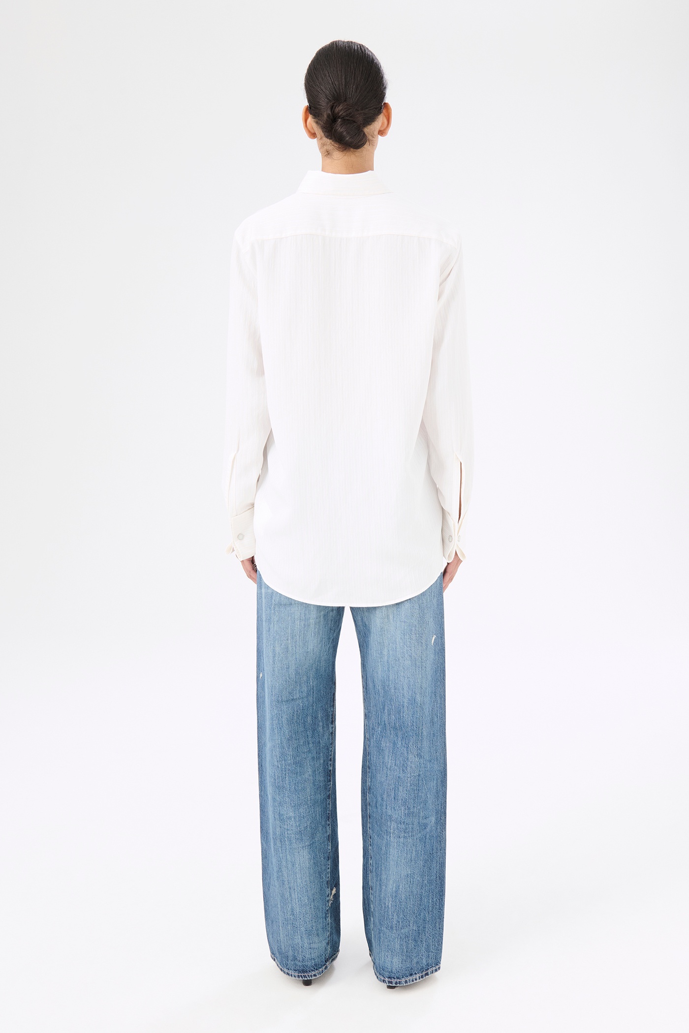 Sincere Shirt French Stripe Ceremony Viscose - 5