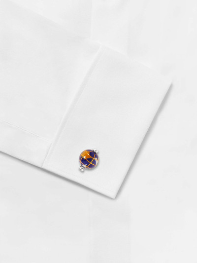 Paul Smith Silver- and Gold-Tone and Enamel Cufflinks outlook