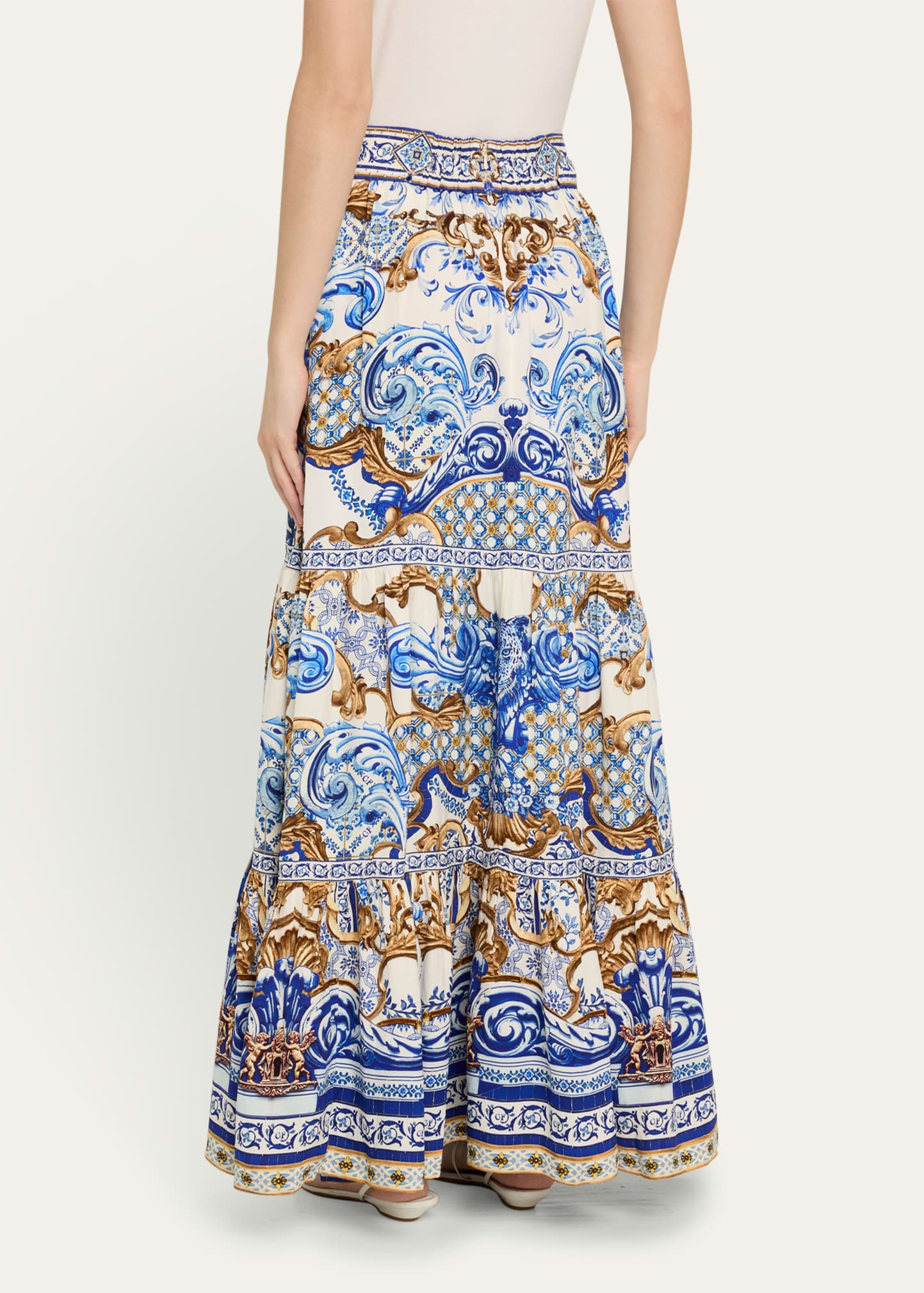 Azul Adventures High-Waisted Tiered Skirt - 3