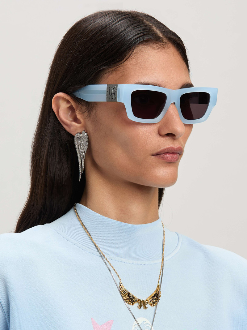 MAGNOLIA SUNGLASSES LIGHT BLUE - DARK GR 3