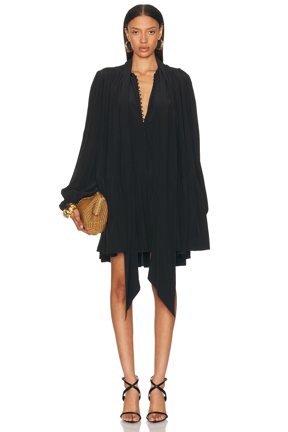 Long Sleeve Mini Dress - 2