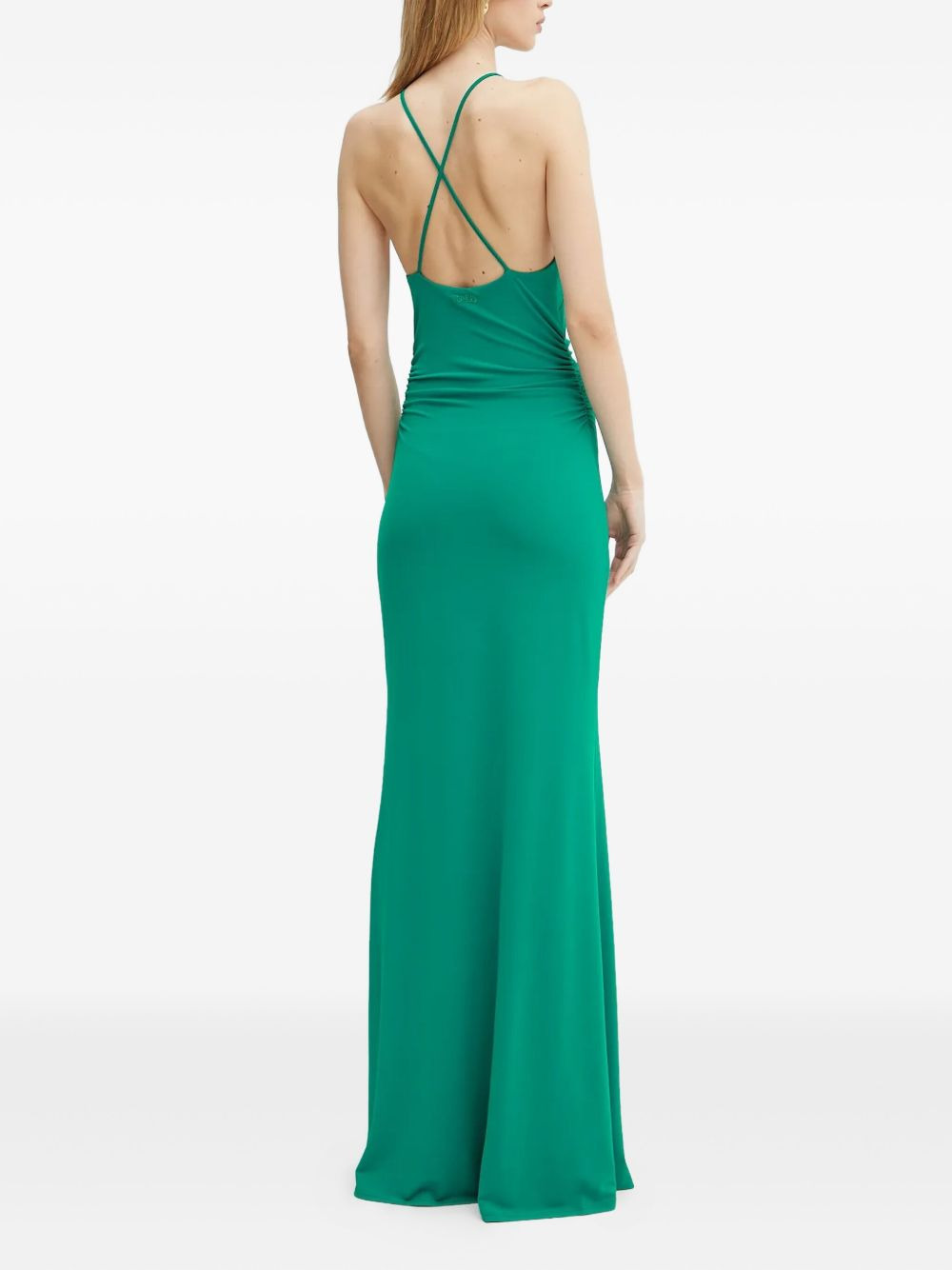 halterneck maxi dress - 4