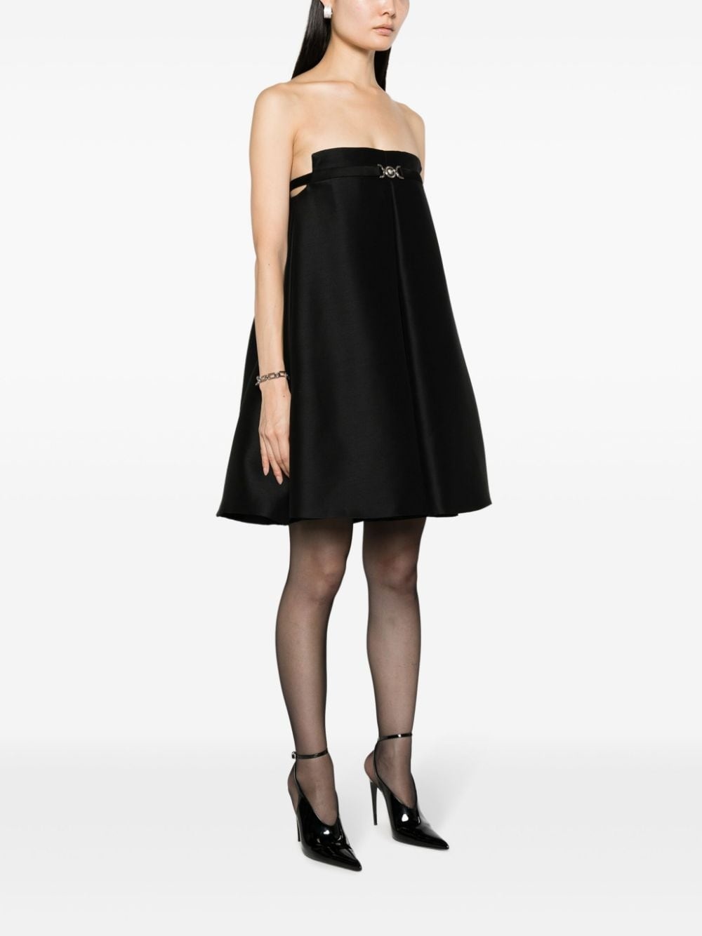 Medusa '95 box-pleated minidress - 3