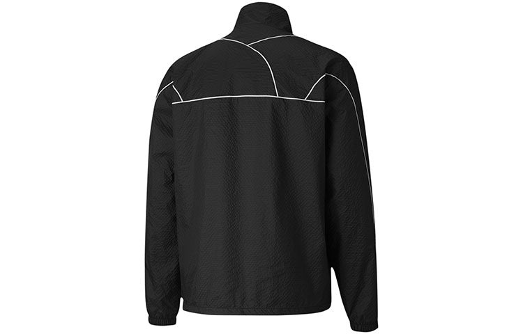 Puma Sportswear Fit Long Sleeve Brand Logo Running Jacket 'Black' 599338-01 - 2