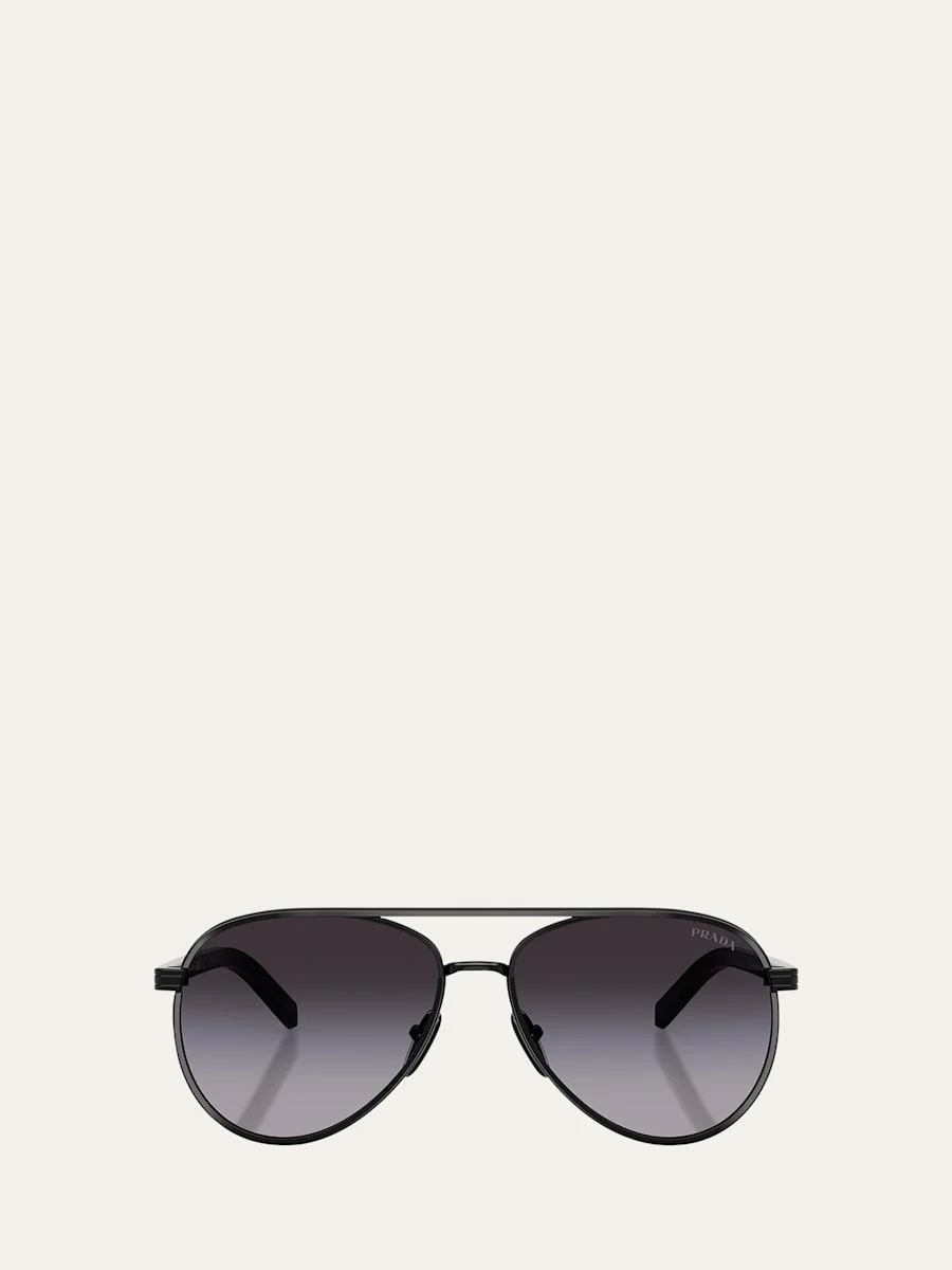 PR B57S Aviator Steel Sunglasses - 1