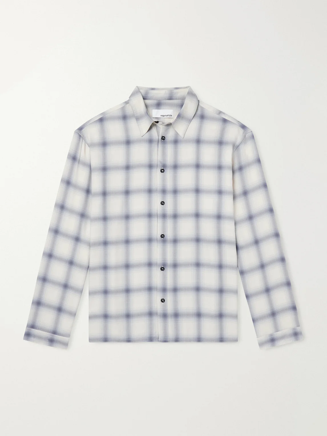 Strano Checked Twill Shirt - 1
